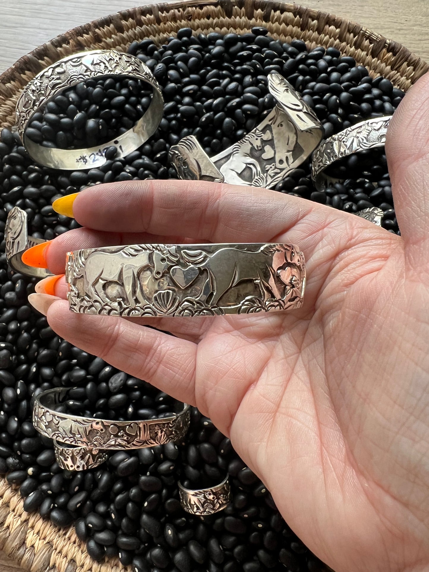 Horse Storytellers Cuff