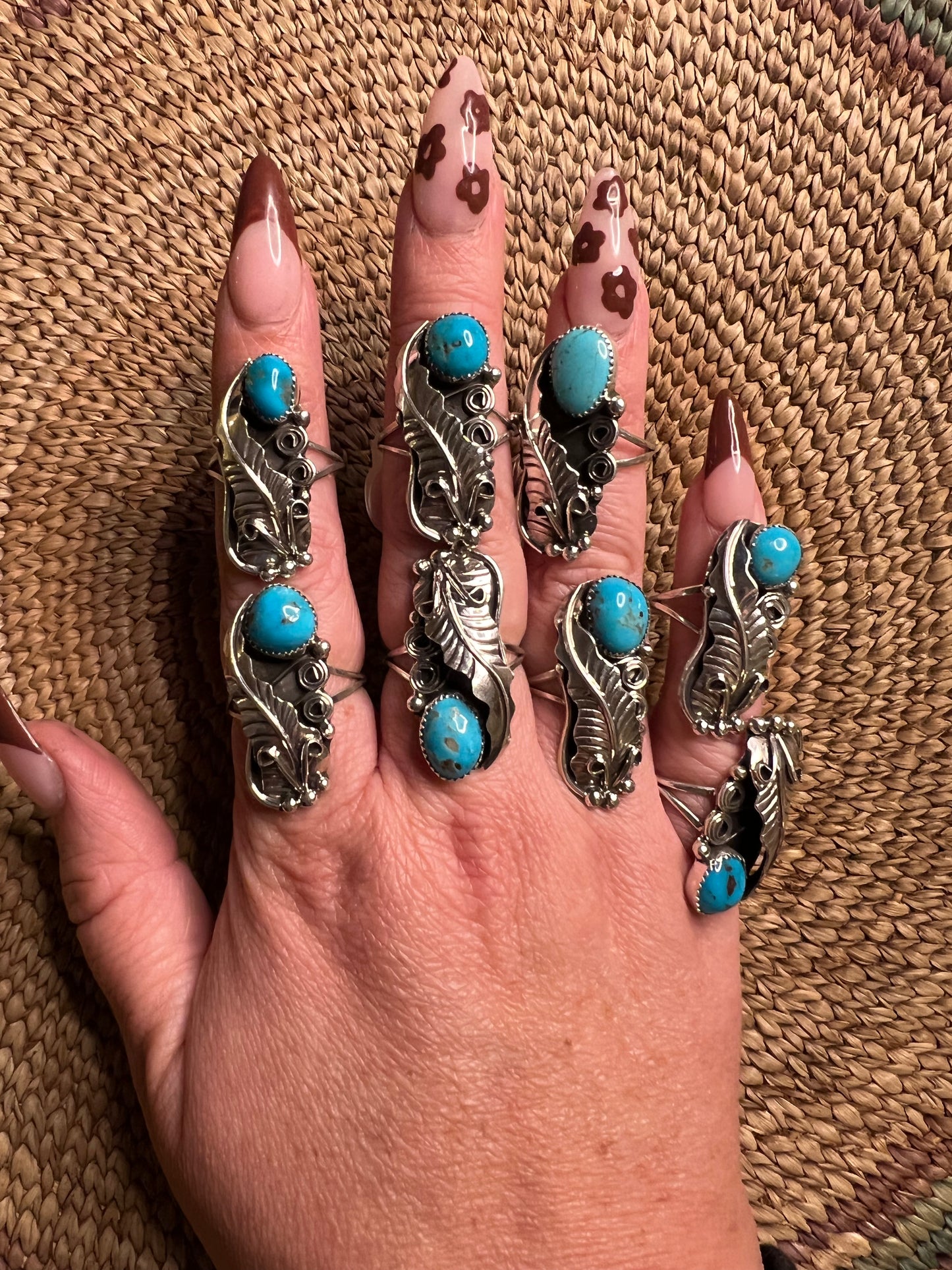 Vintage Style Flower Ring
