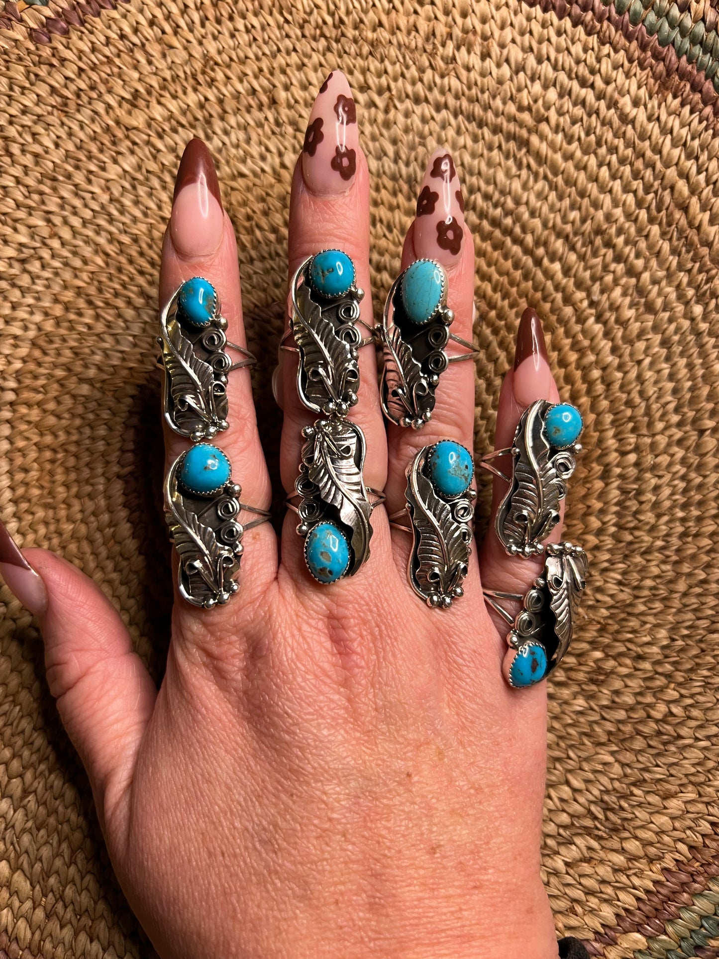Vintage Style Flower Ring
