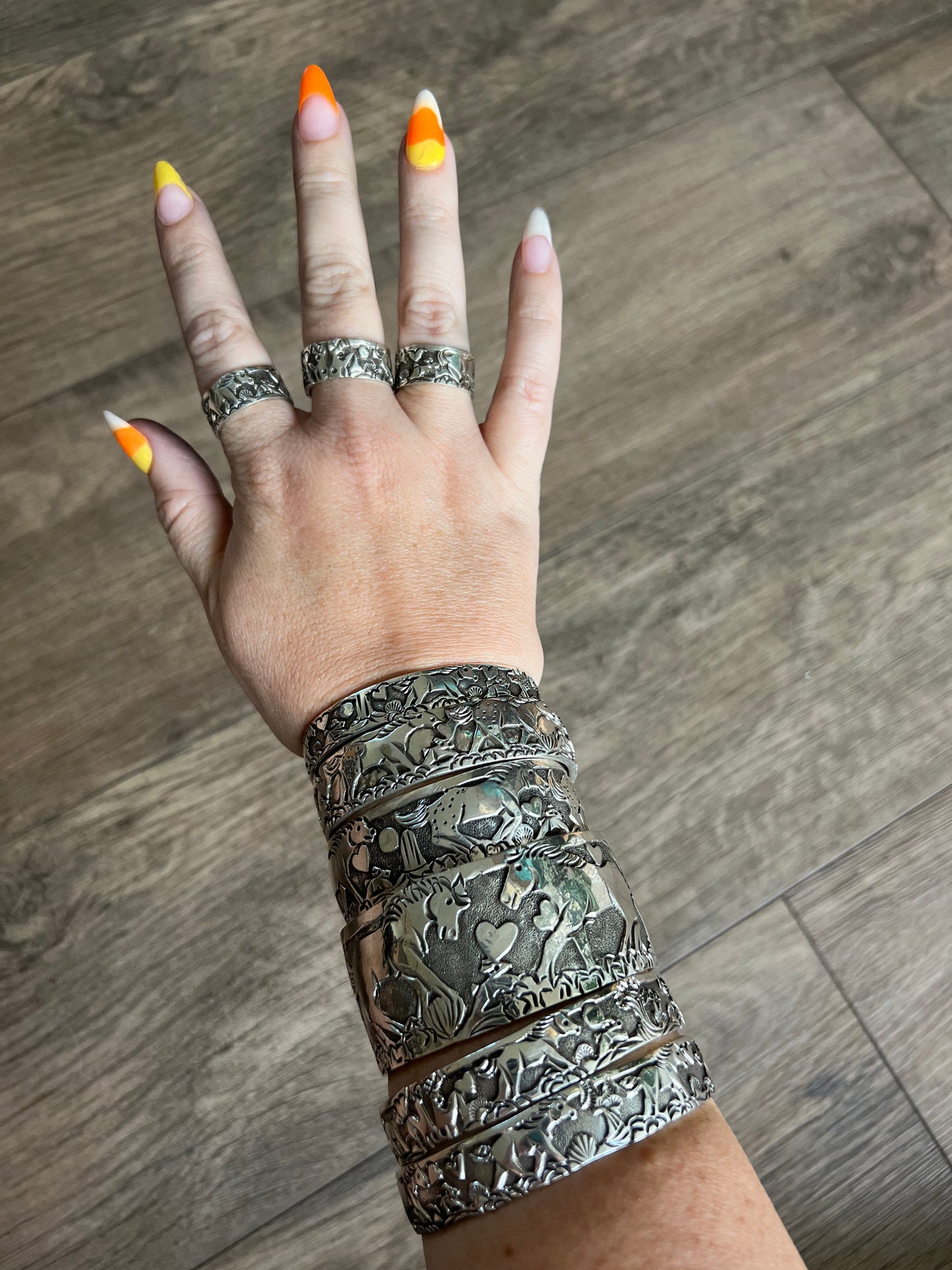 Horse Storytellers Cuff