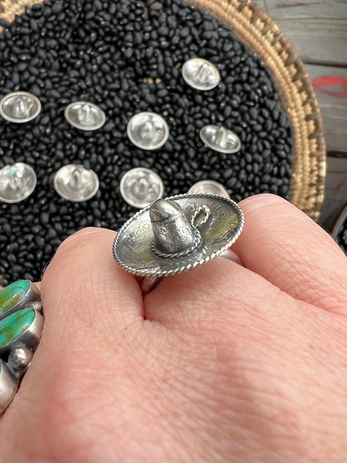 Vintage Sombrero Ring