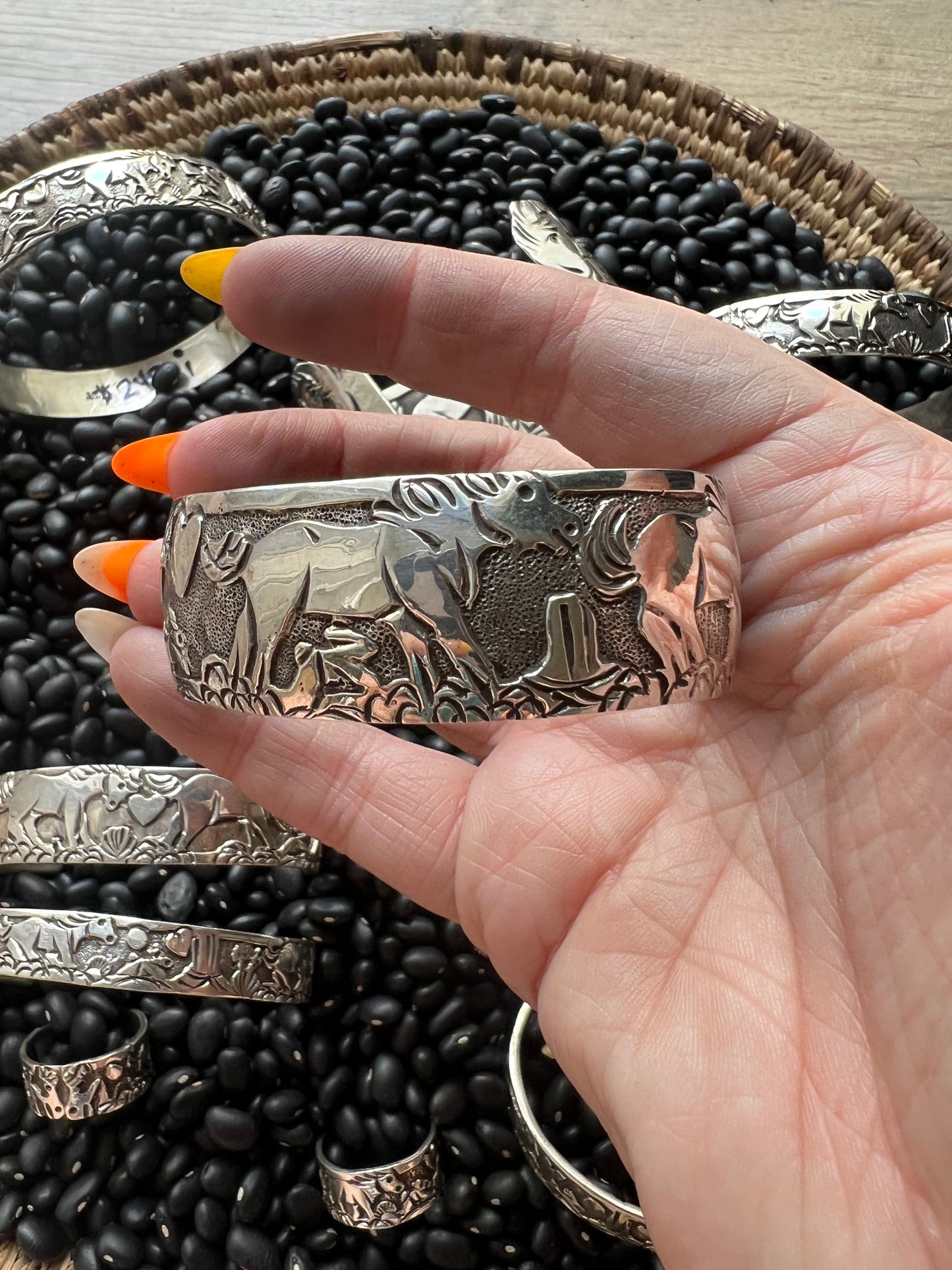 Horse Storytellers Cuff