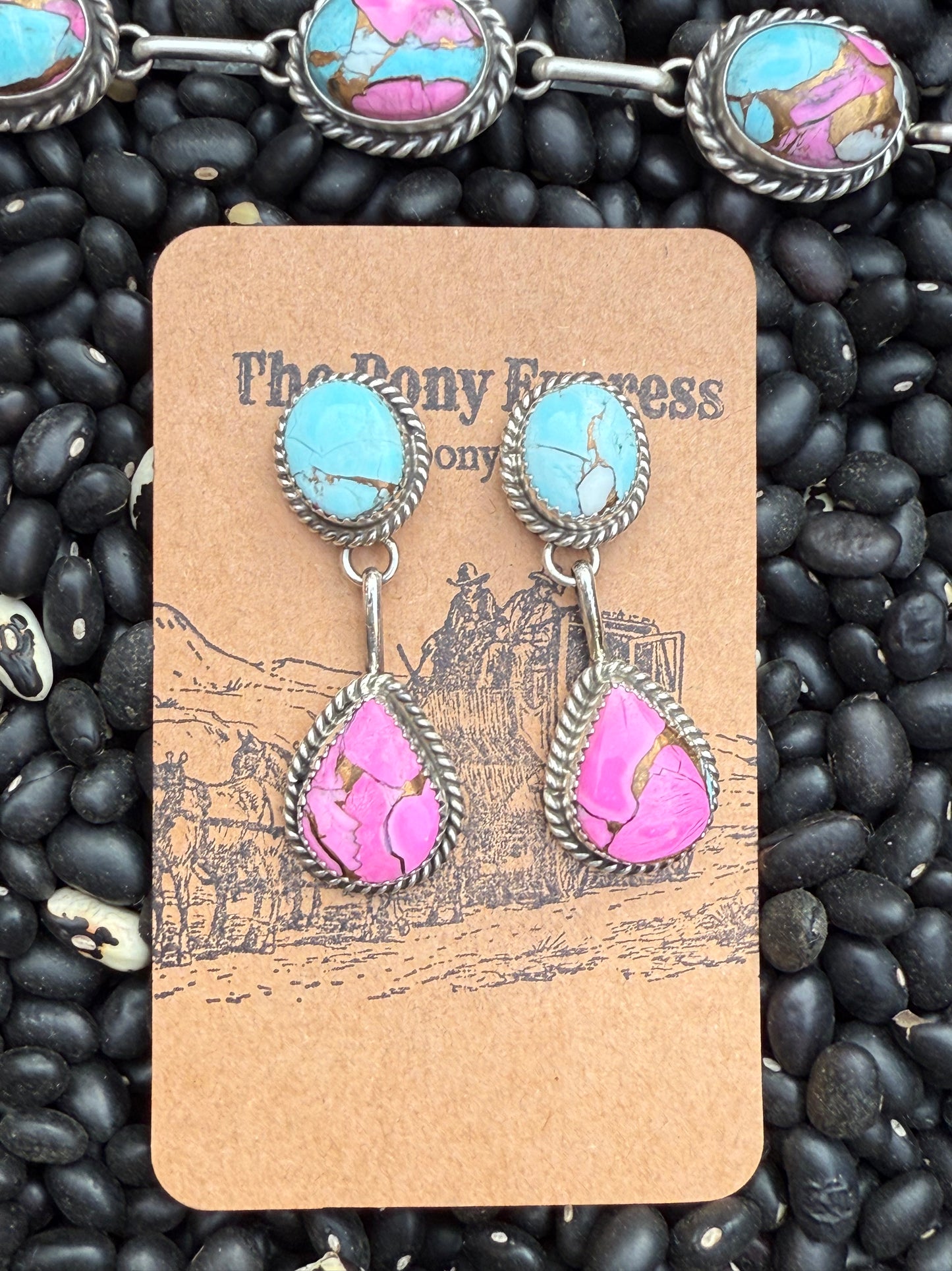 Cotton Candy Earrings