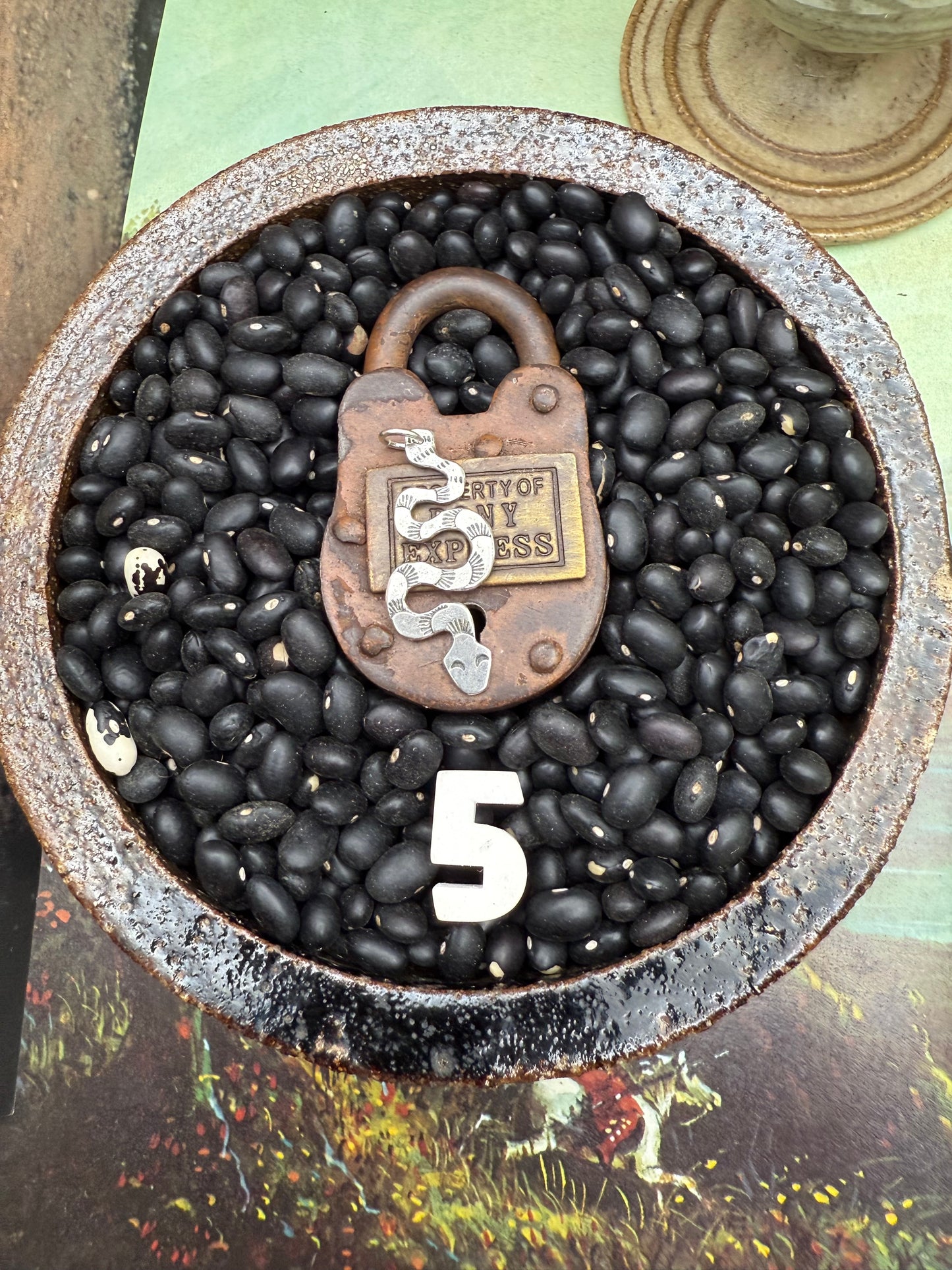 Handmade Snake Charm