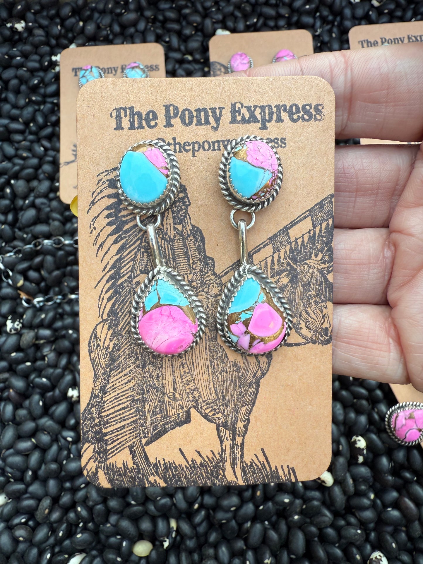 Cotton Candy Earrings