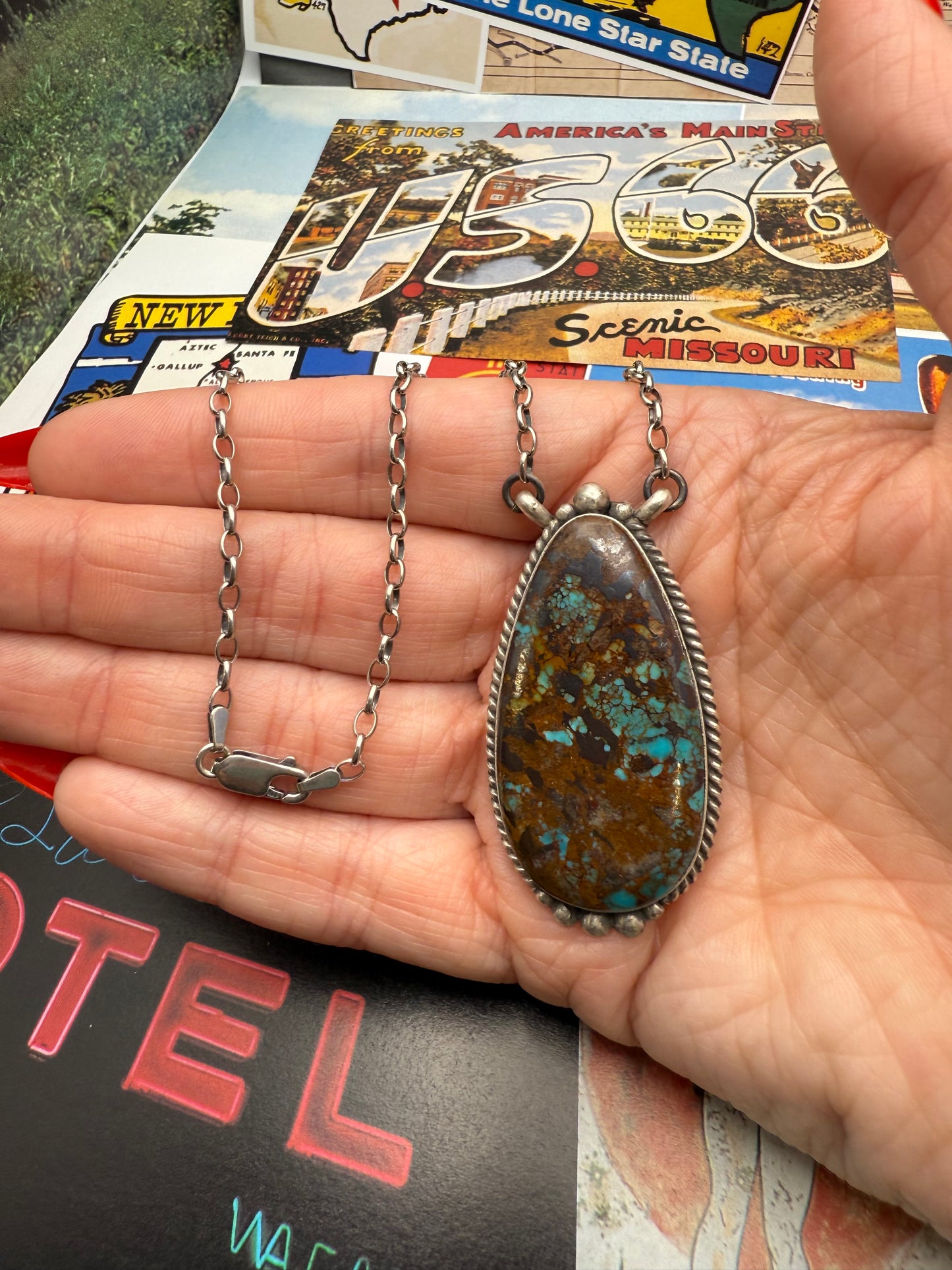 Big Foot Turquoise Necklace