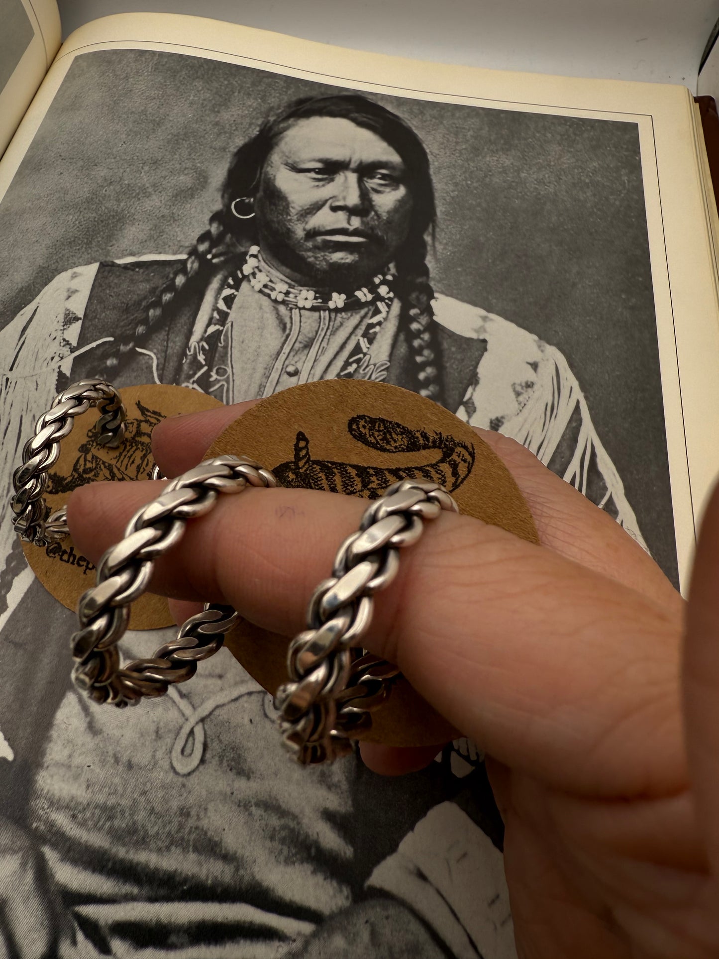 Rock n Roll Handmade Hoop