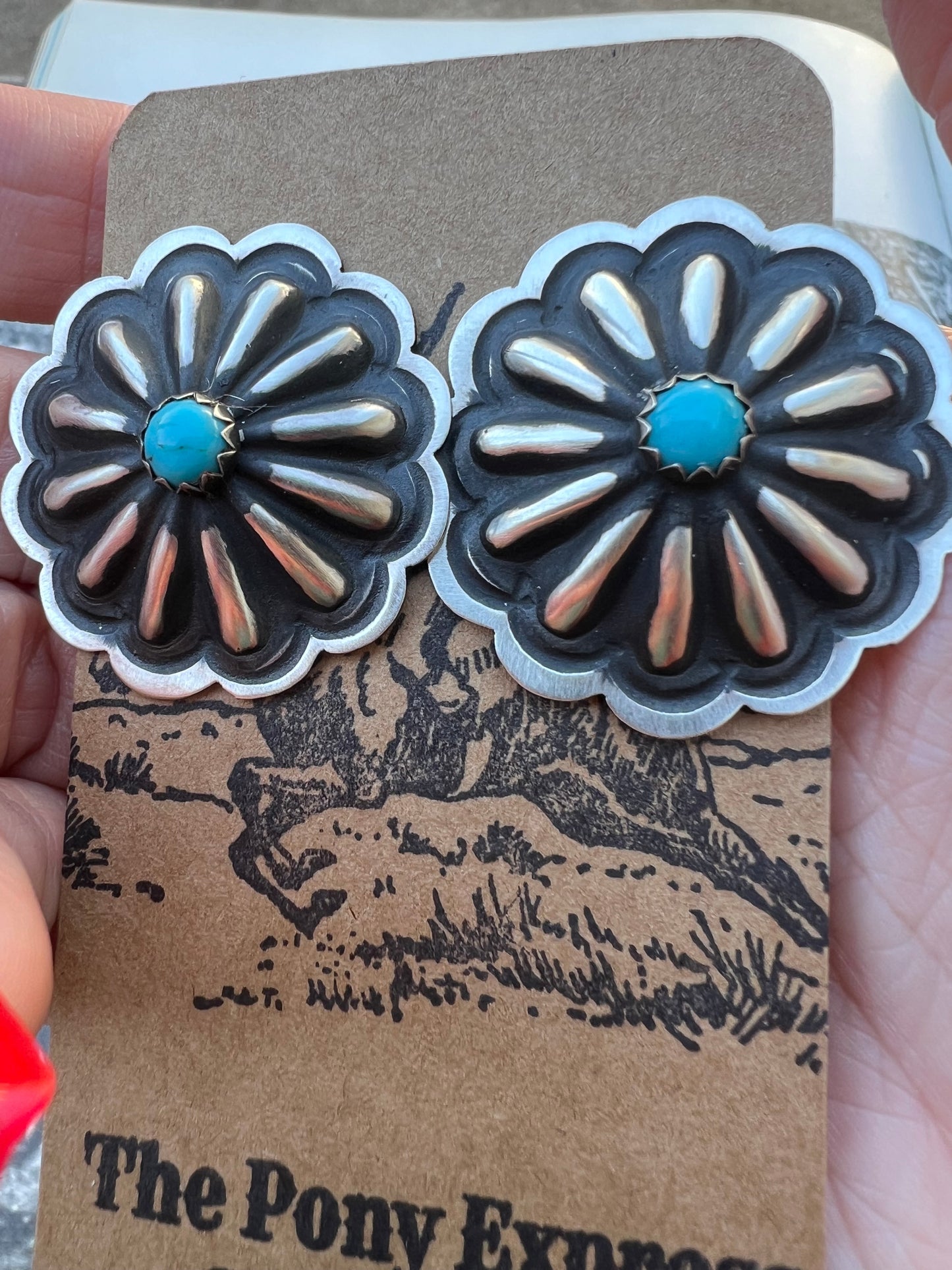 Moody Concho Earrings