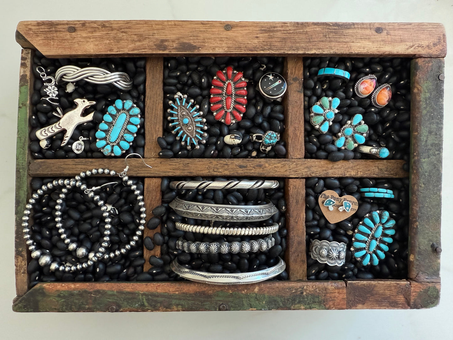 OG Native American Cluster Ring