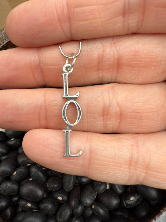 LOL Sterling Silver Charm