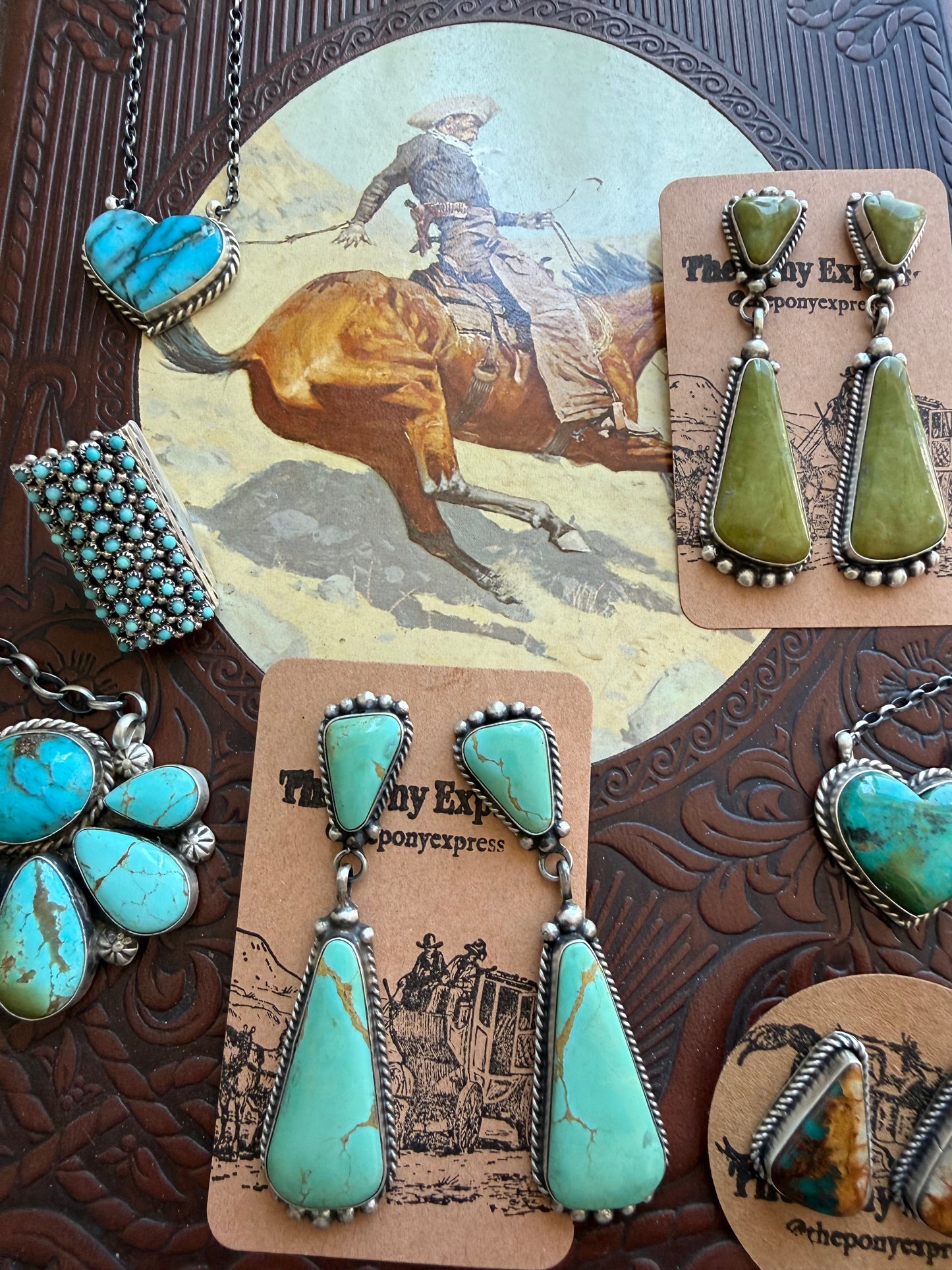 Turquoise Heart Necklace
