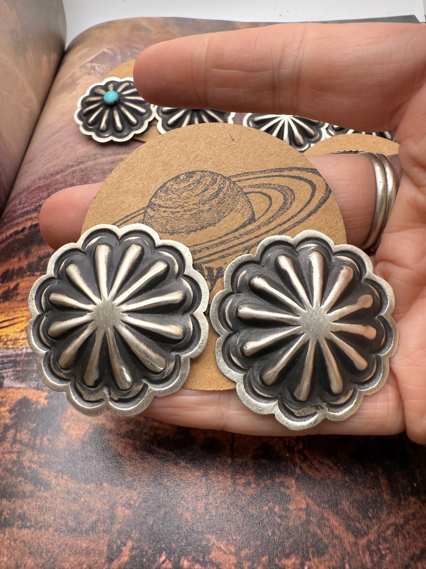 Moody Concho Earrings