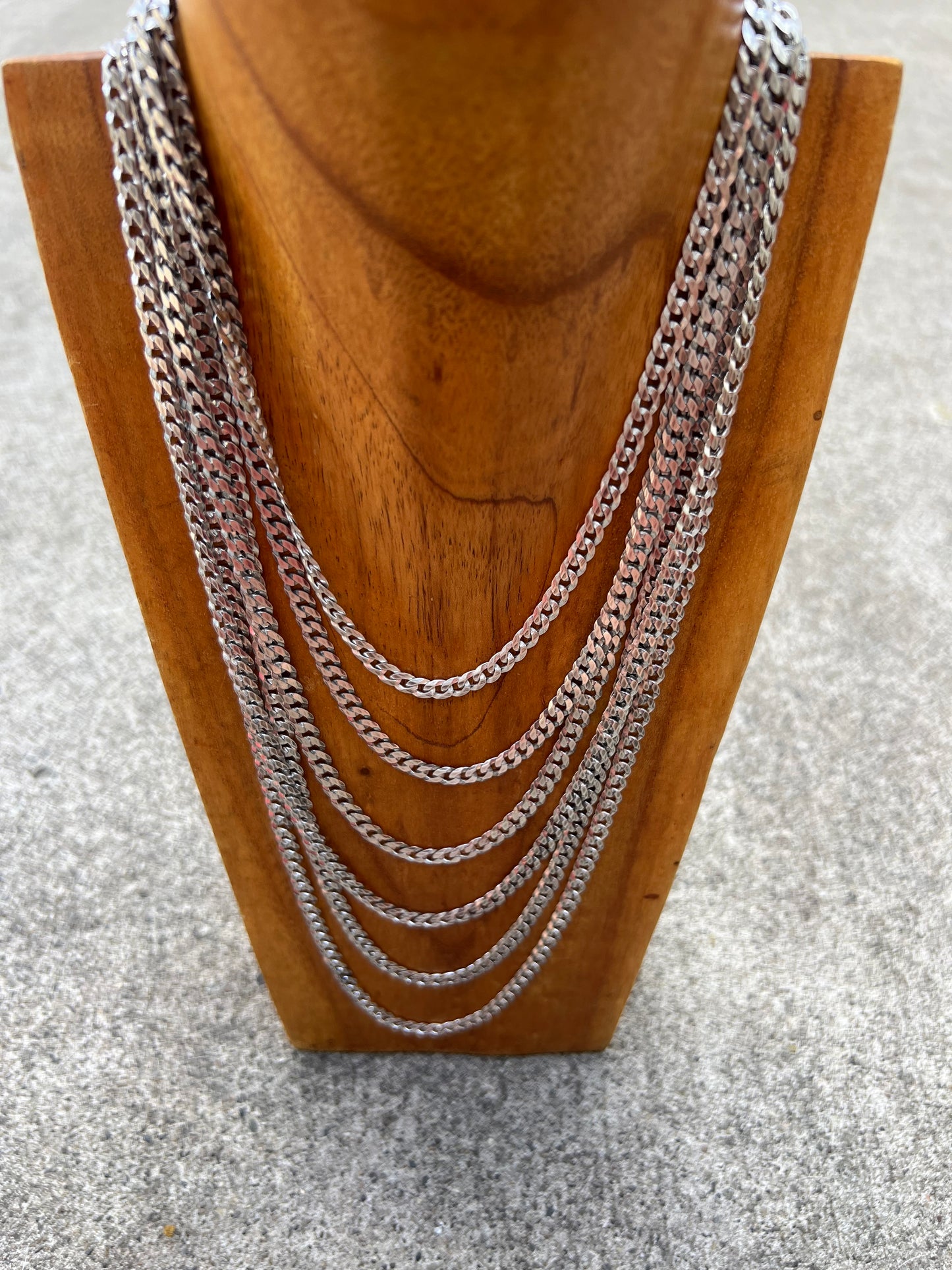 5.2 mm Curb Chain Sterling Silver