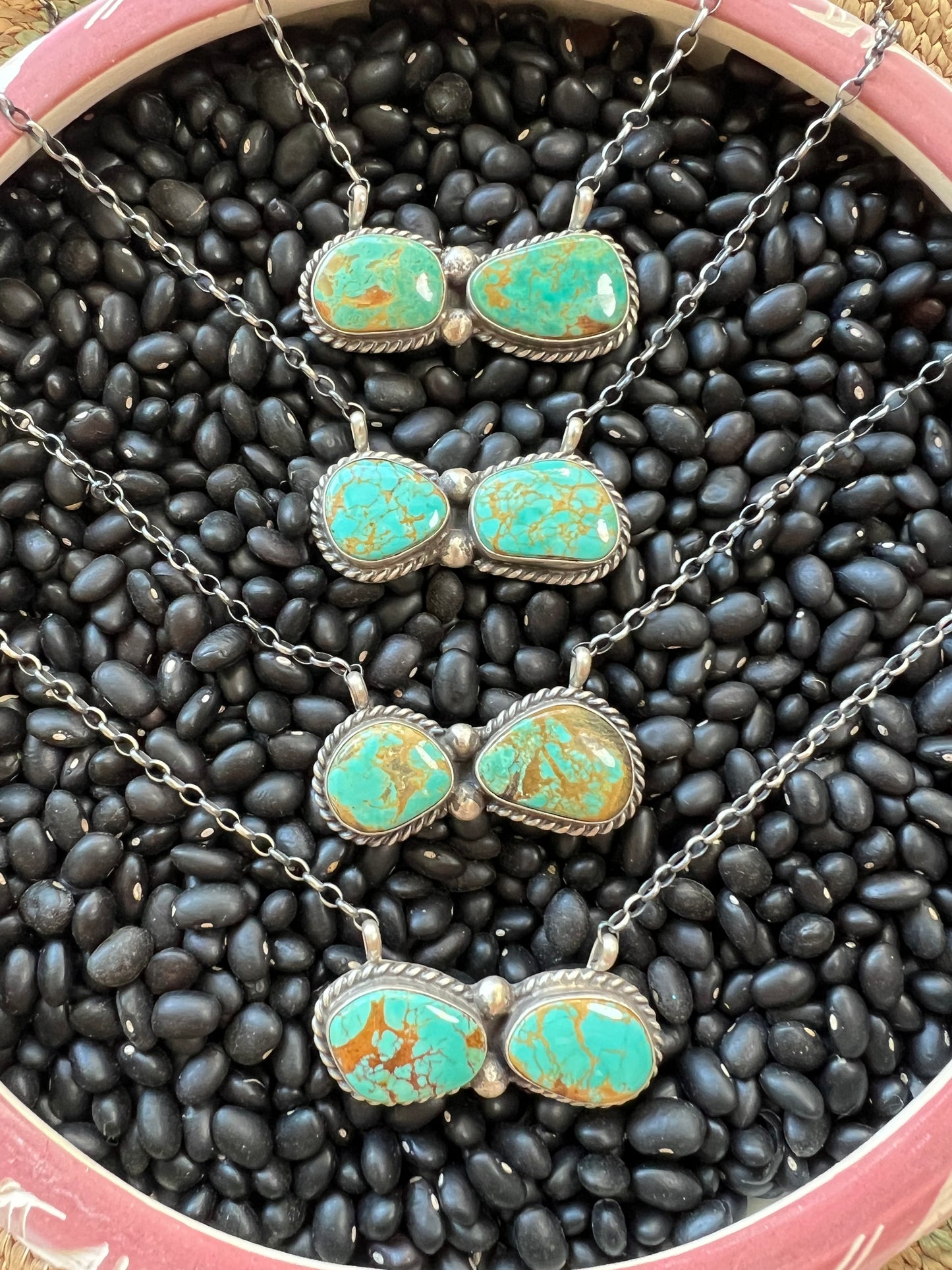 Twin Lakes Turquoise Necklace