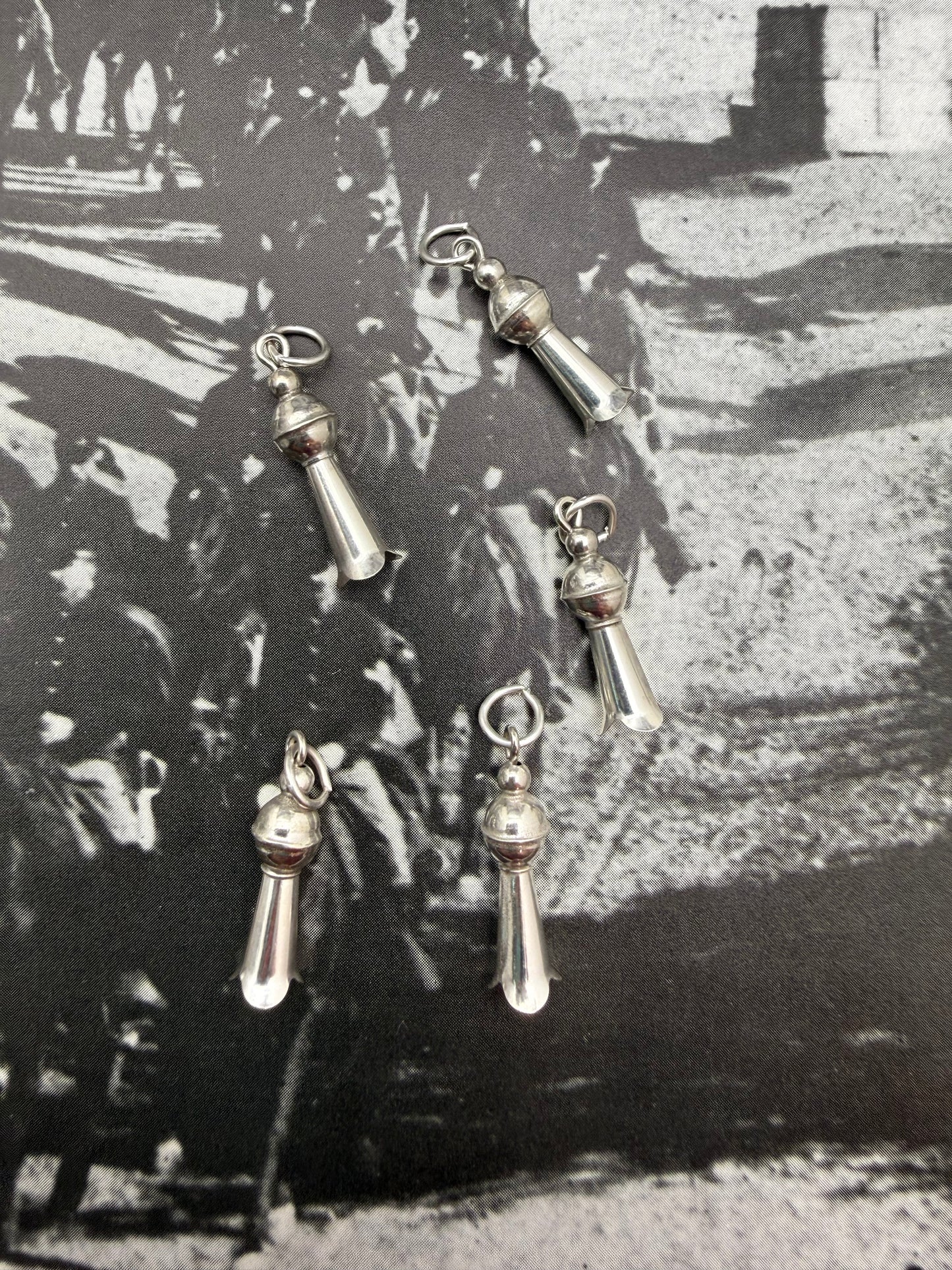 Squash Blossom Flower Benchmade Bead 6mm