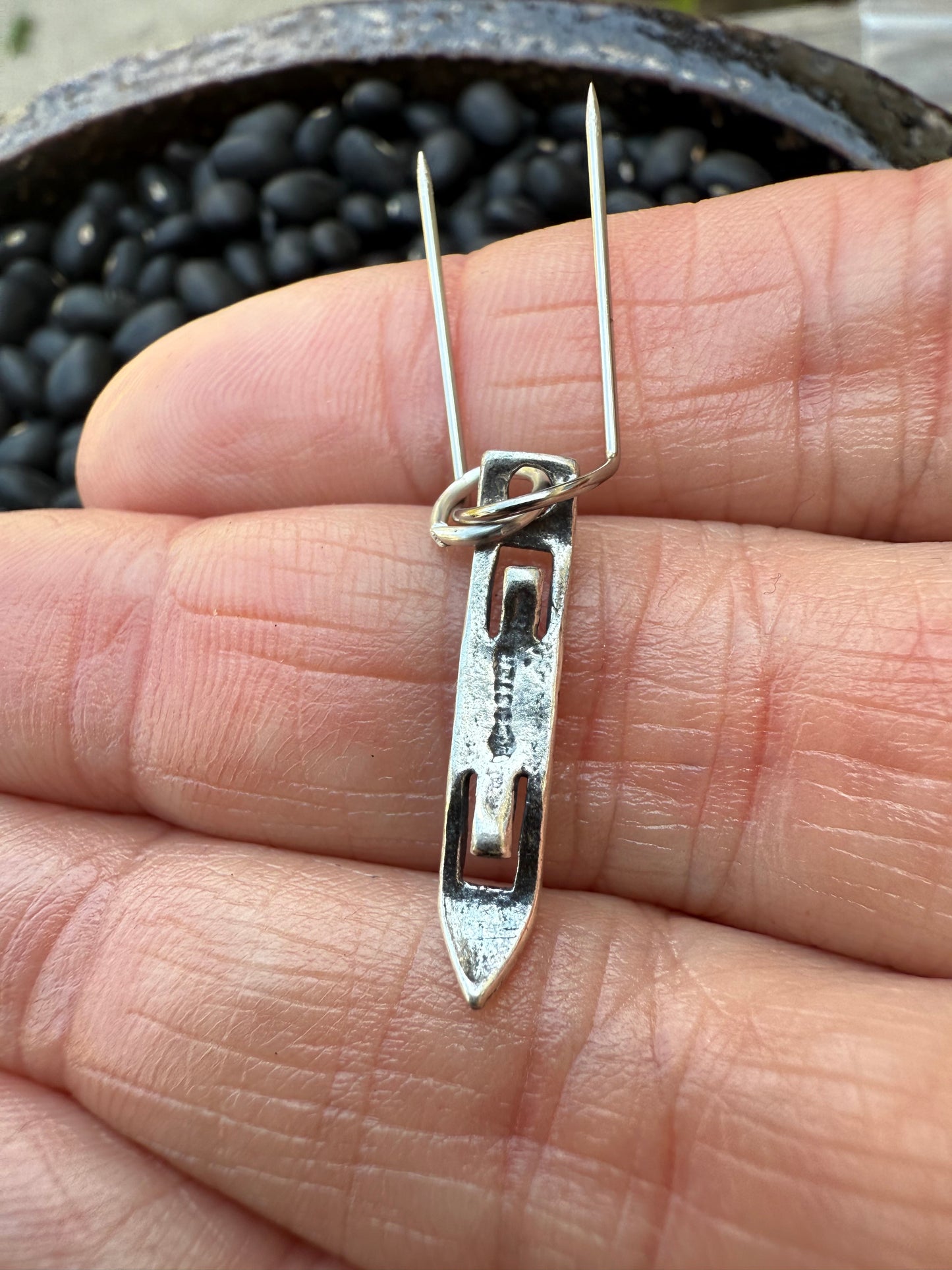 Can Opener Sterling Silver Charm