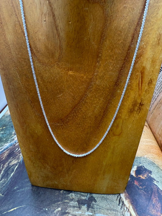 Roc Sterling Silver Chain 1.4mm