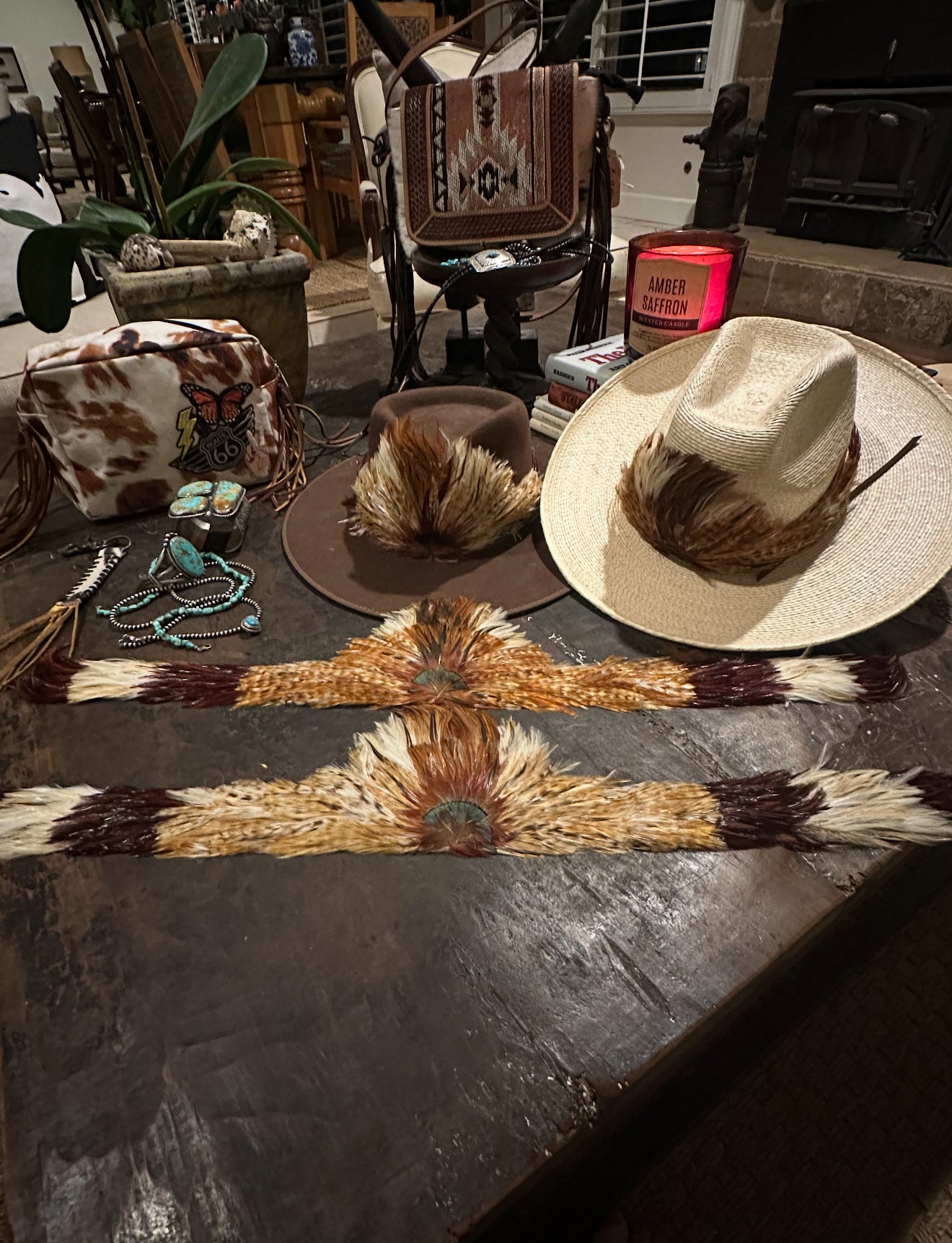 Mimi’s Deadstock Vintage 1970s Feather Hat Bands