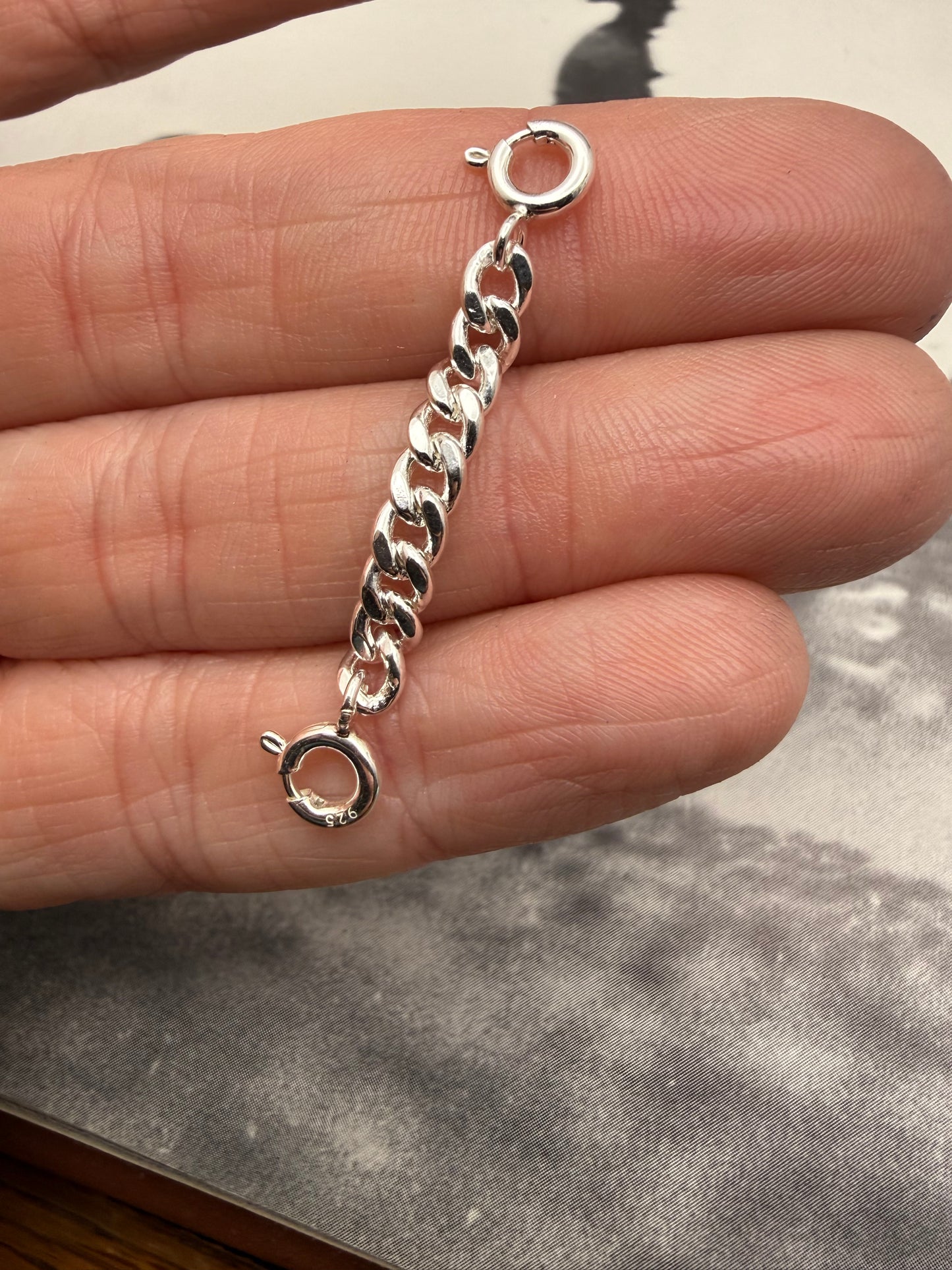 Curb Chain Charm Connectors
