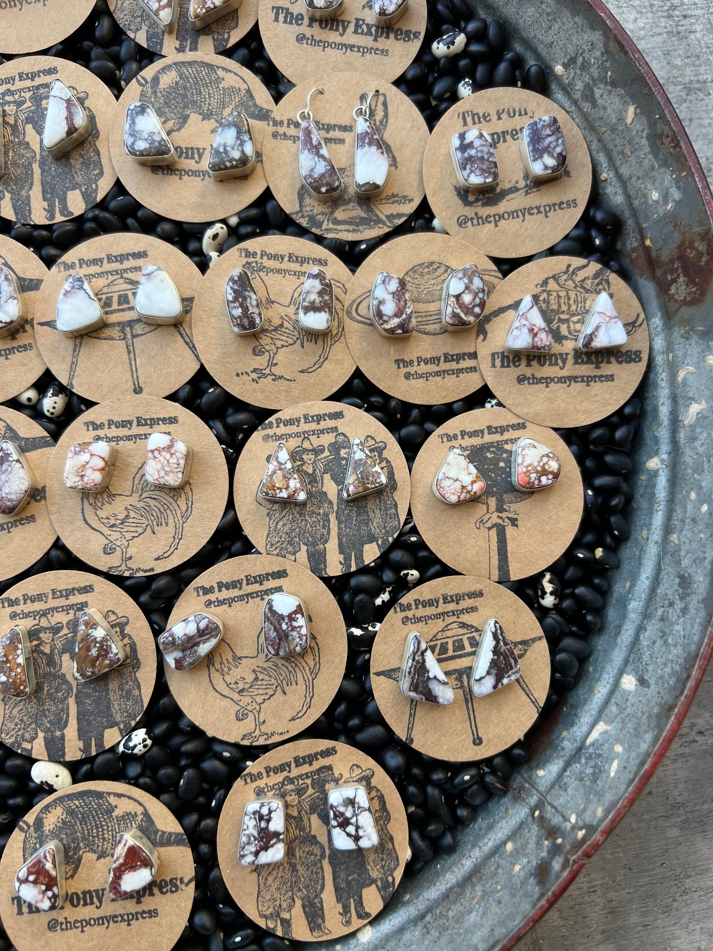 Wild Horse Stud Earrings