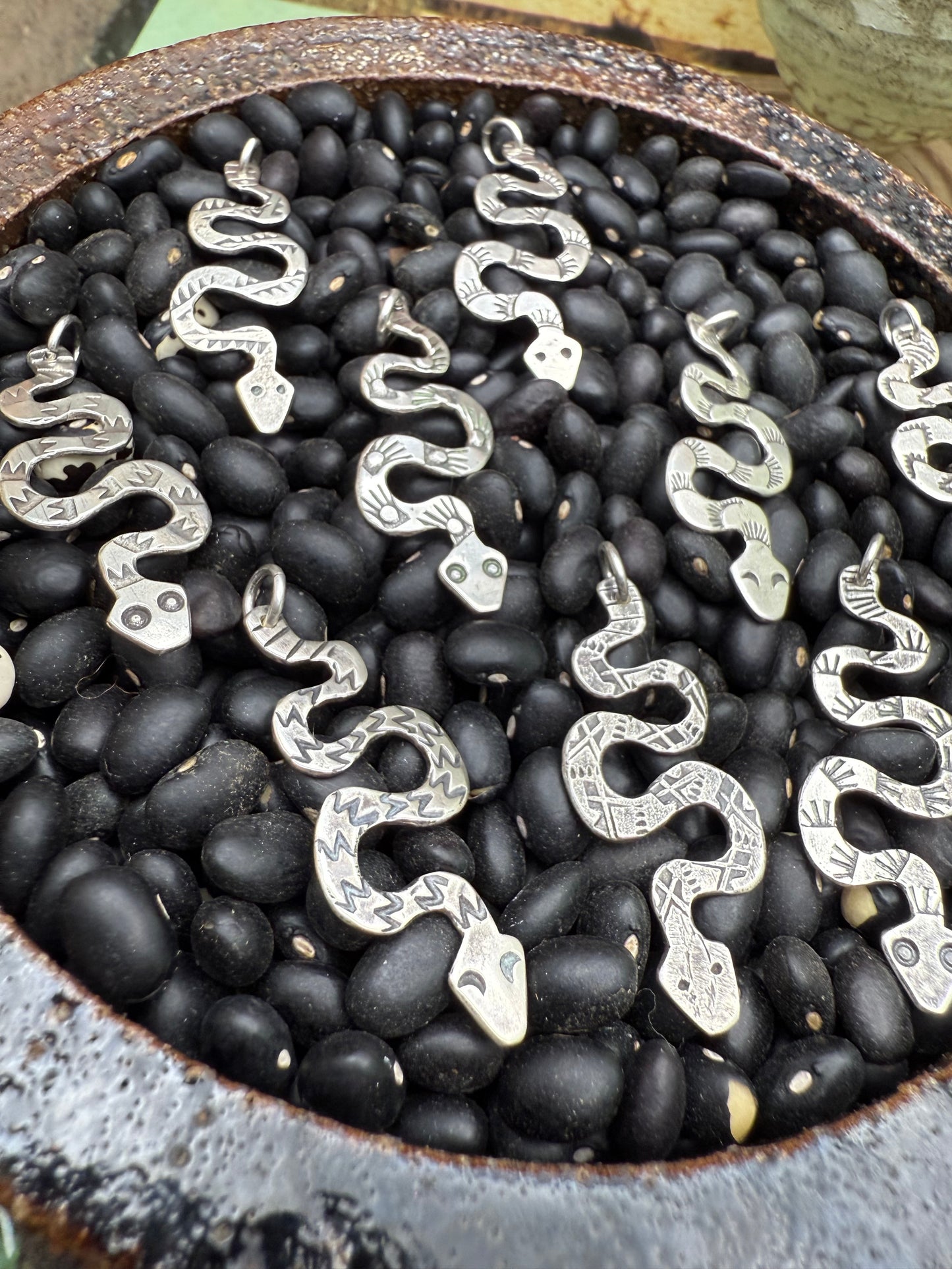 Handmade Snake Charm