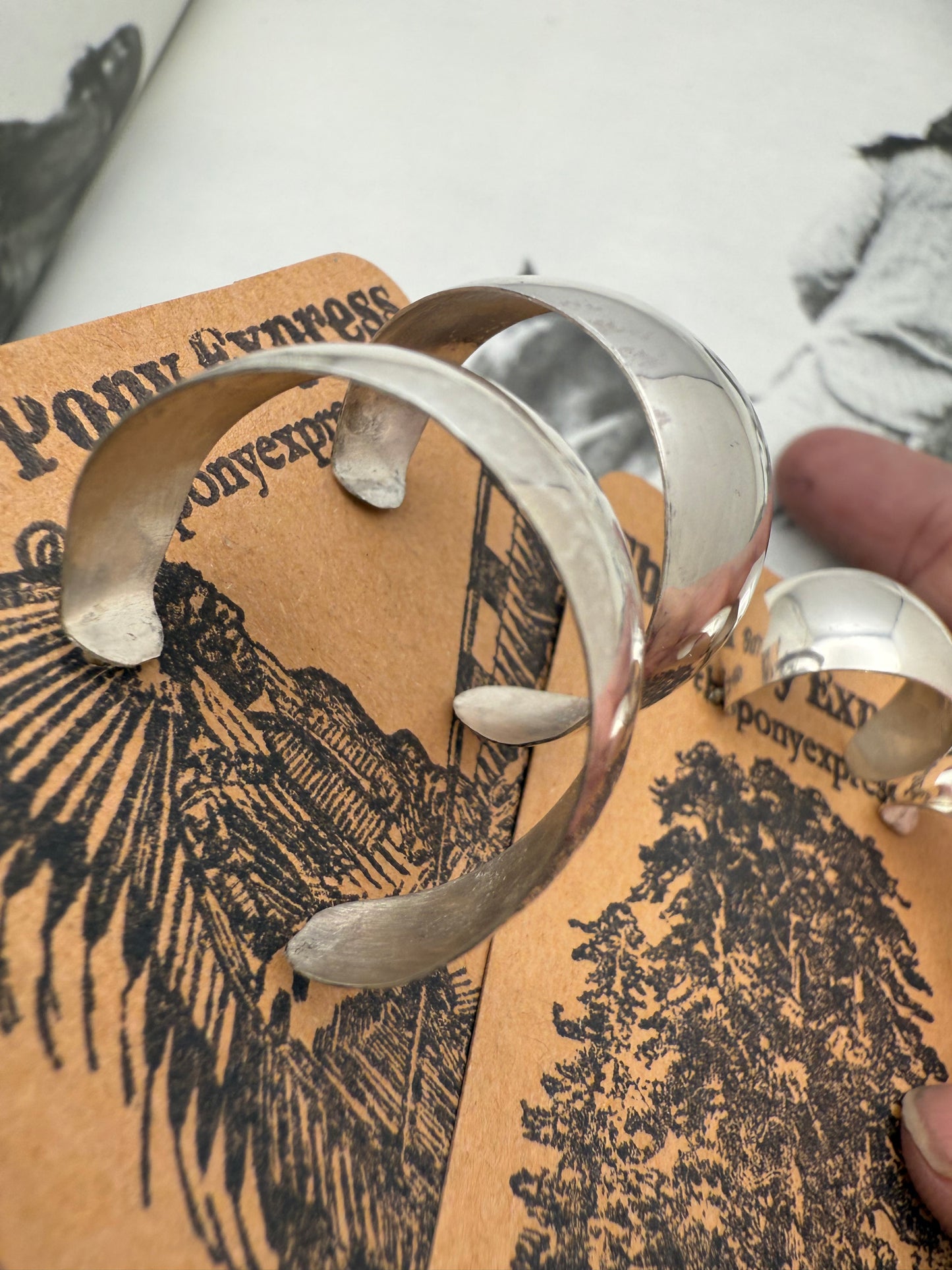 Sterling Silver Handmade Hoops