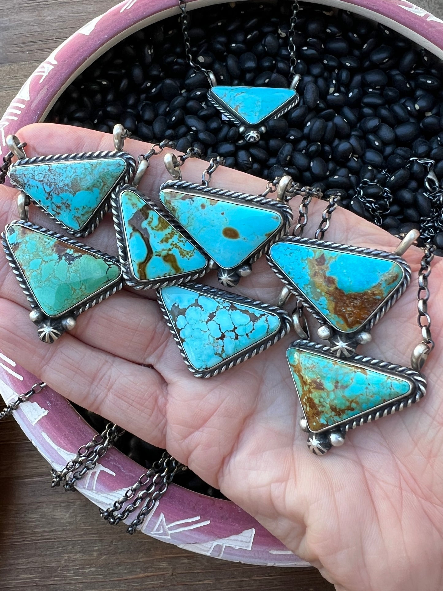 Trinity Turquoise Necklace