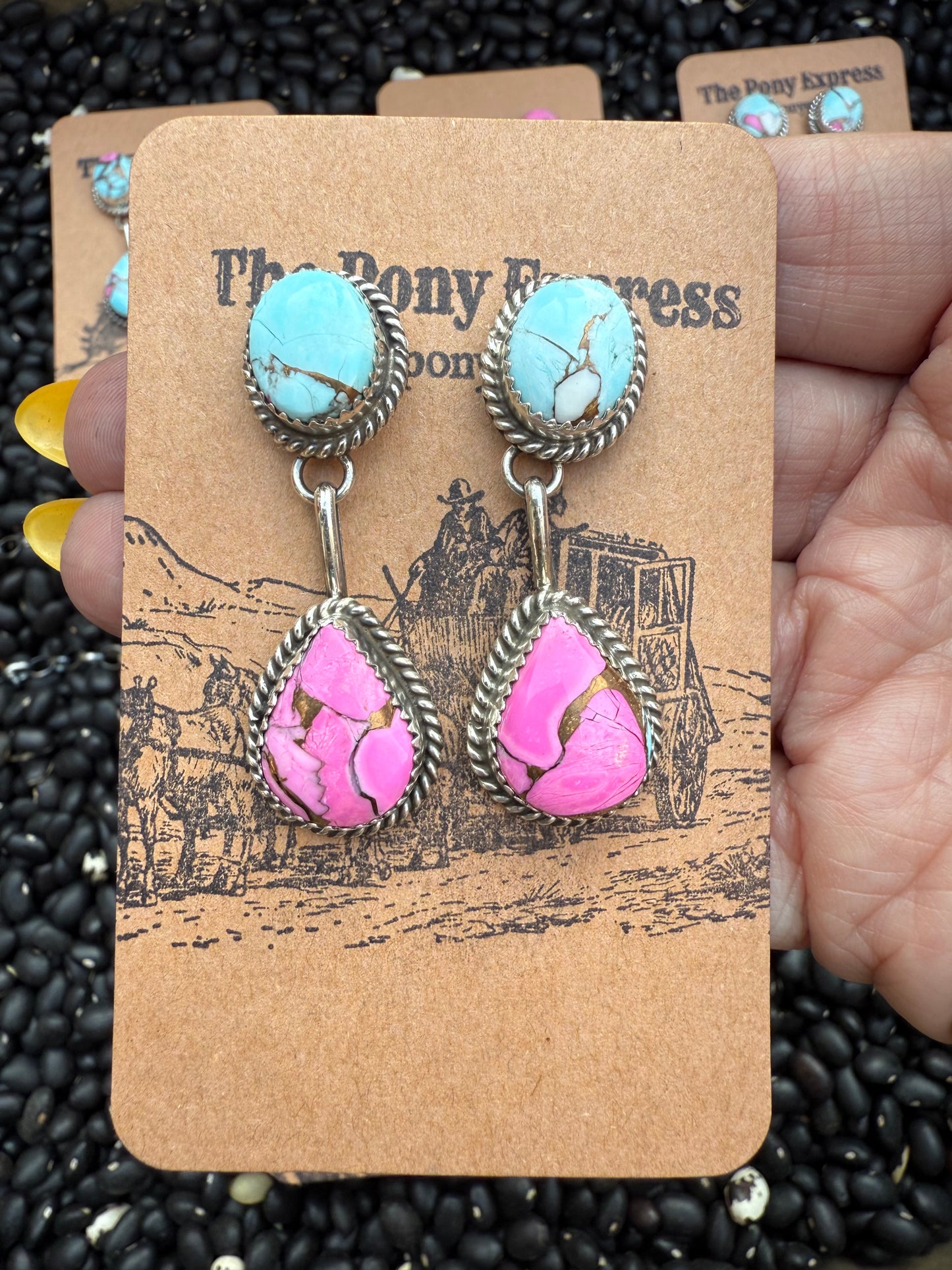 Cotton Candy Earrings