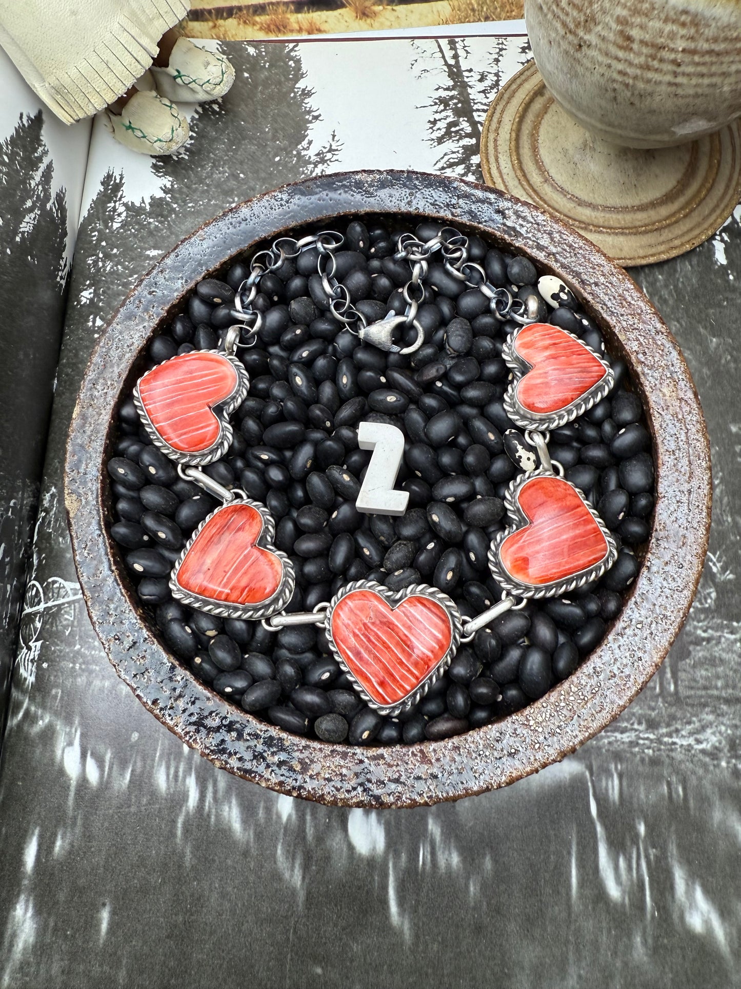 Large Spiny Heart Choker