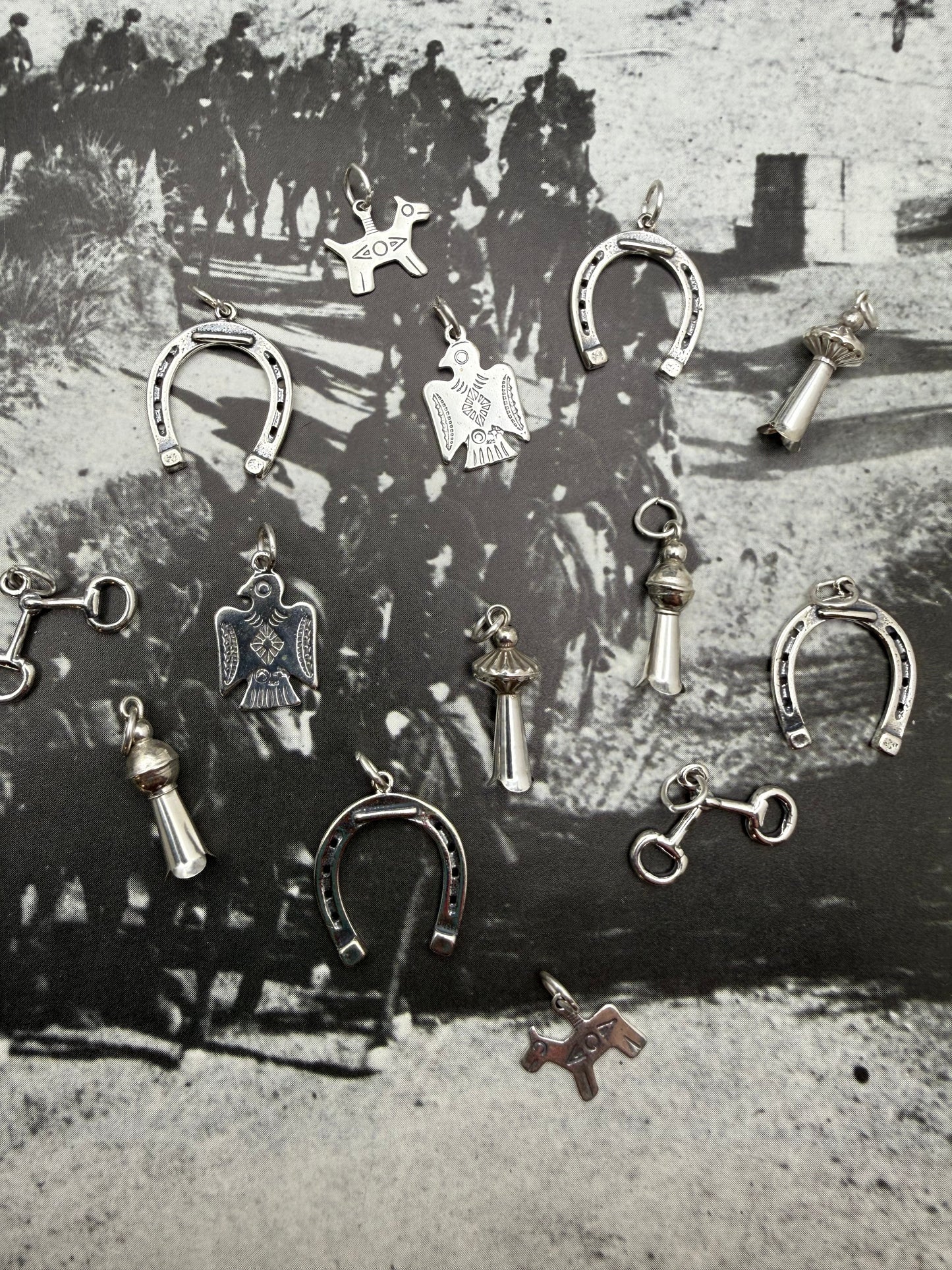 Squash Blossom Flower Benchmade Hogan Bead 8mm