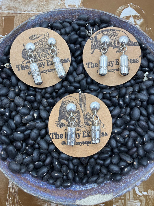 Handmade Navajo Pearl Earrings