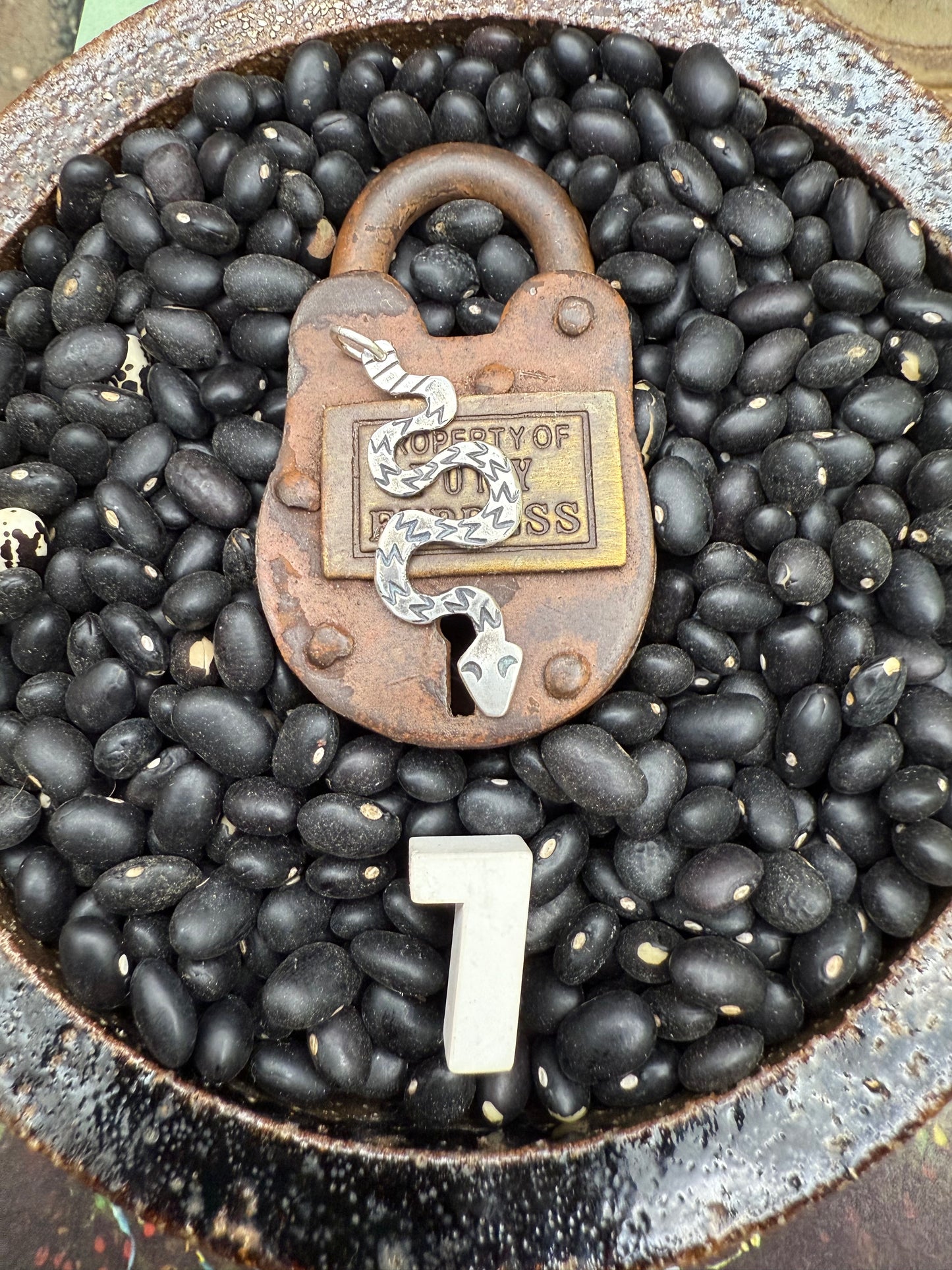 Handmade Snake Charm