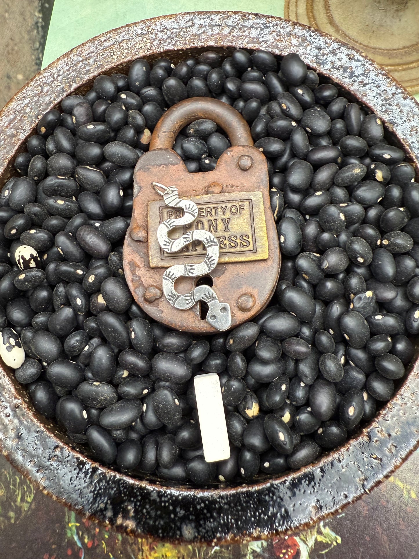 Handmade Snake Charm