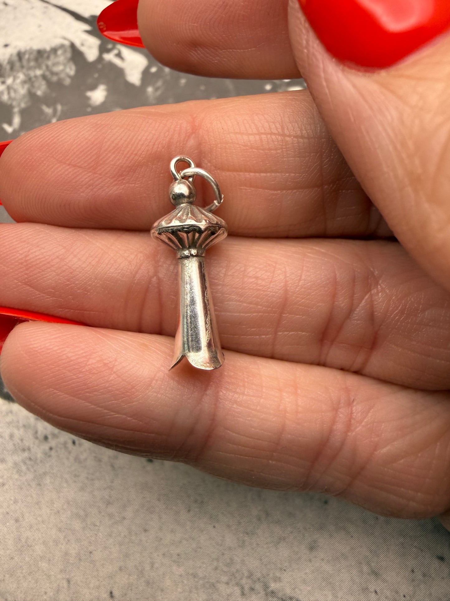 Squash Blossom Flower Benchmade Hogan Bead 8mm