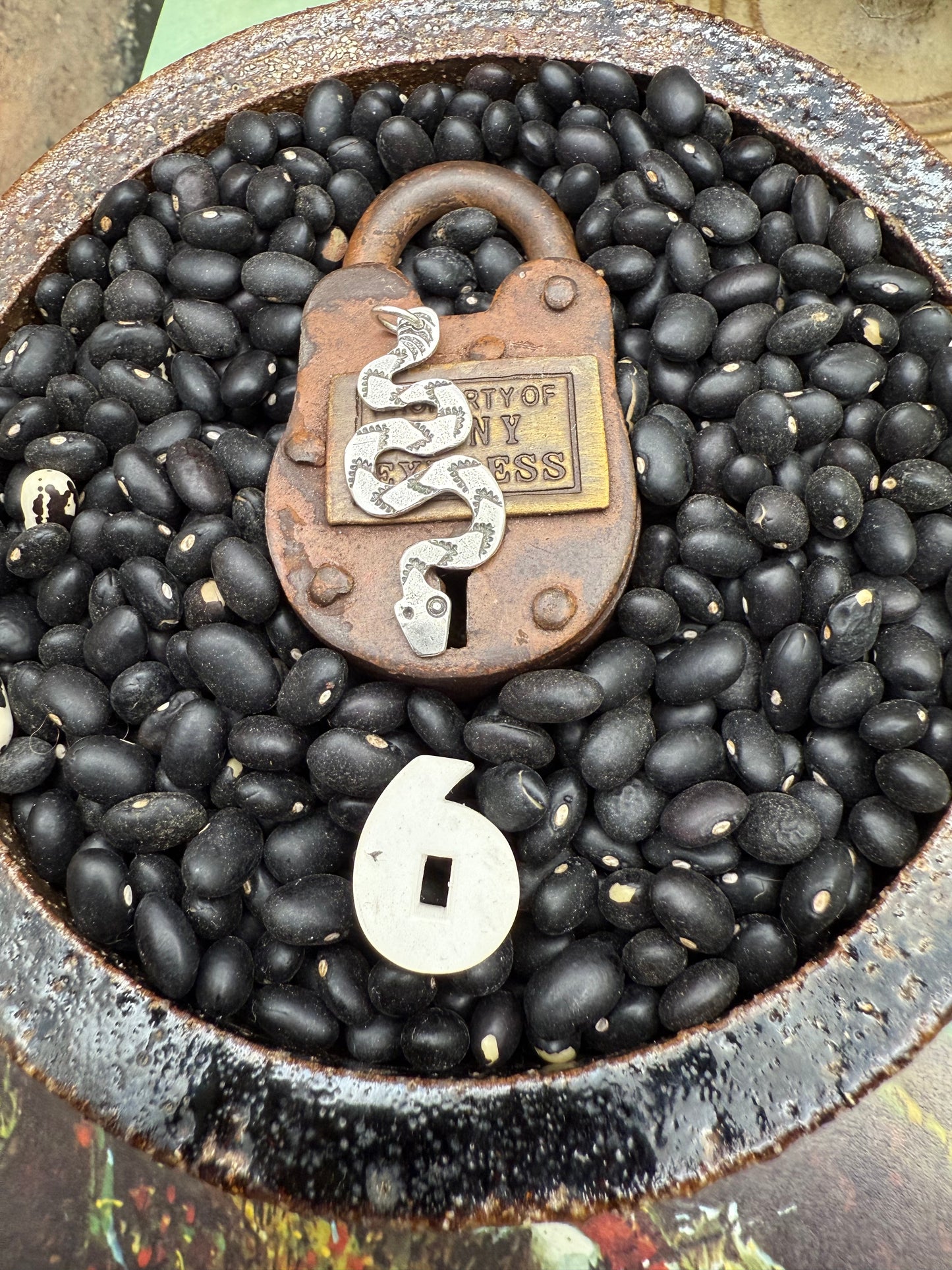 Handmade Snake Charm