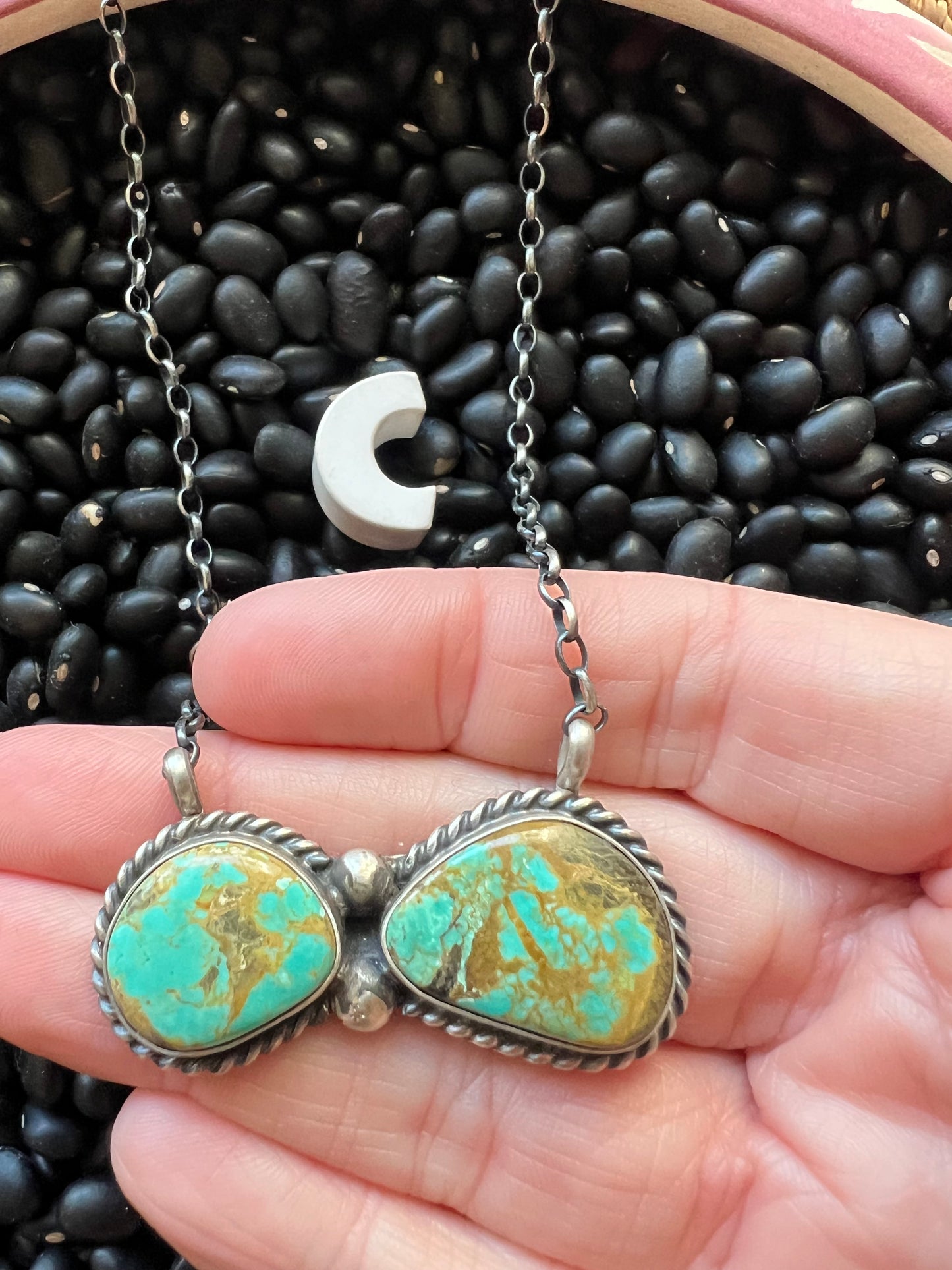 Twin Lakes Turquoise Necklace