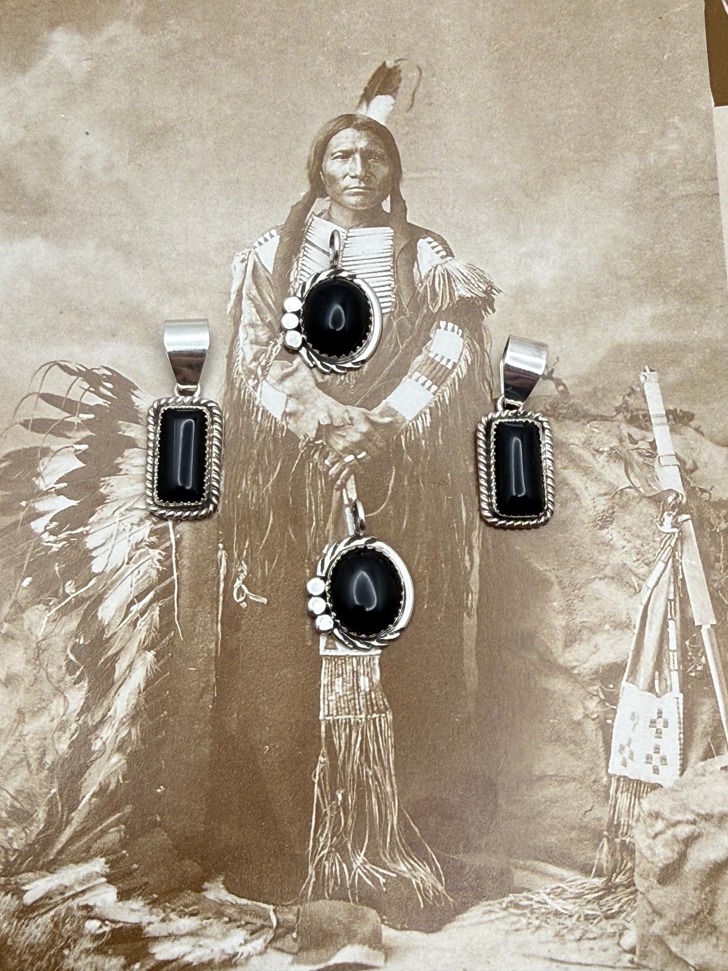 Onyx Pendants
