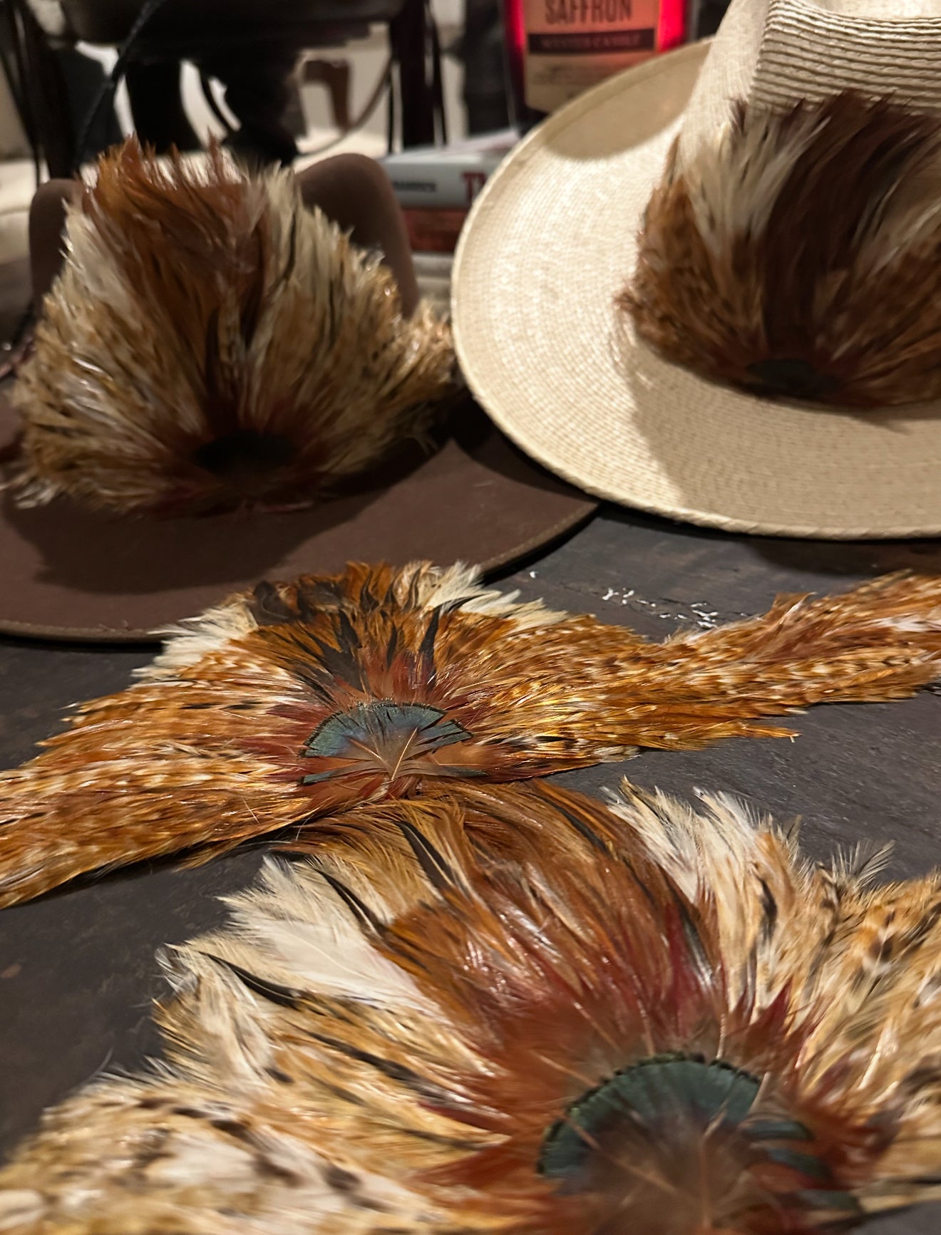 Mimi’s Deadstock Vintage 1970s Feather Hat Bands