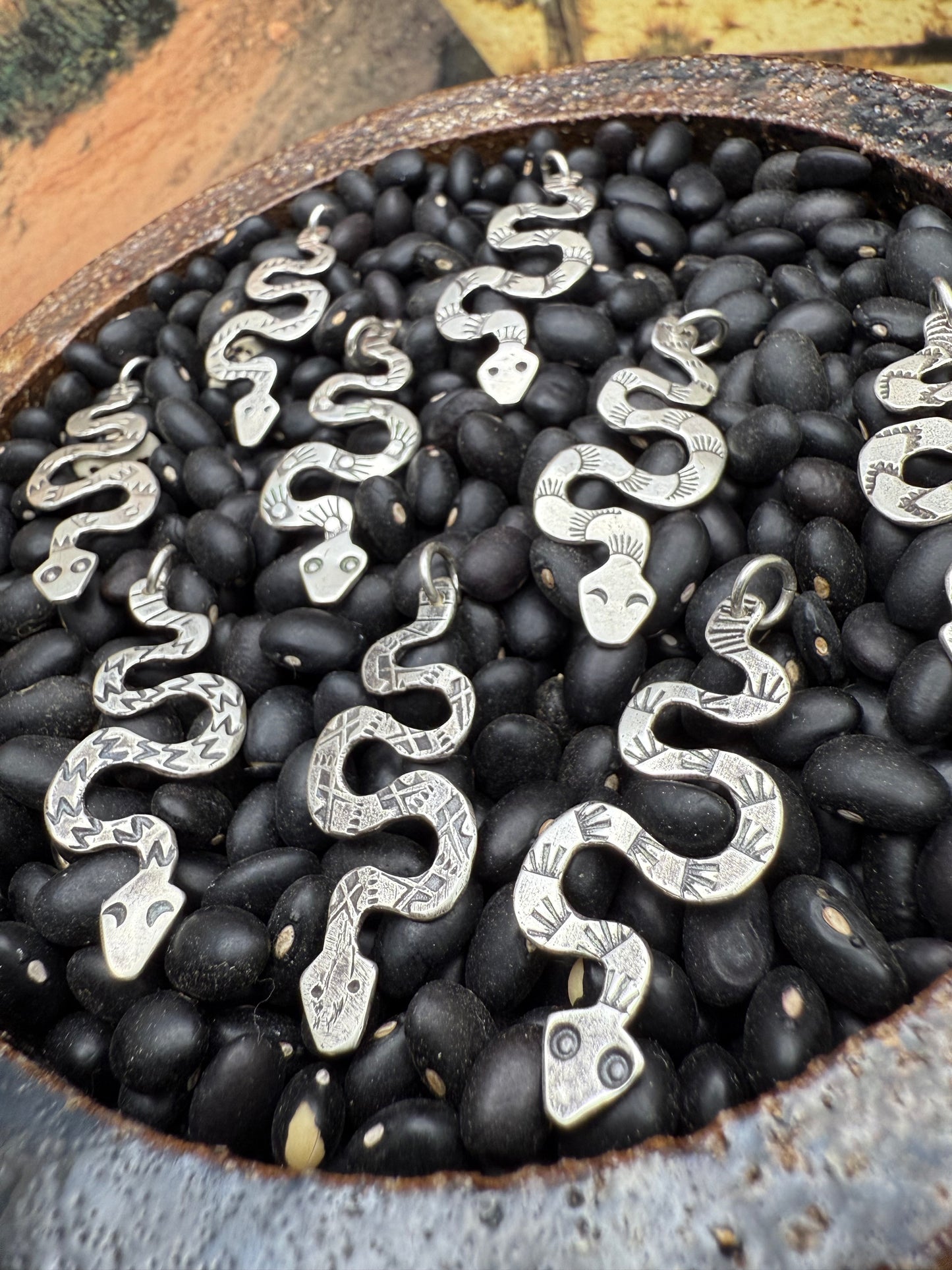 Handmade Snake Charm