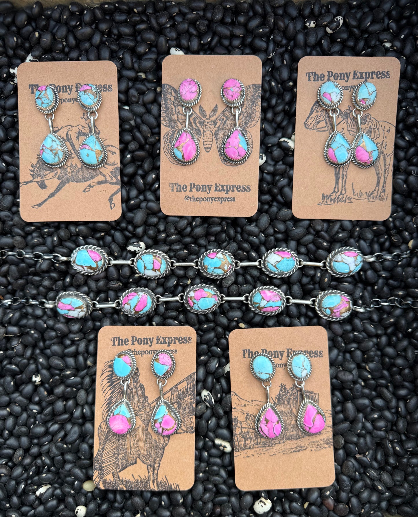 Cotton Candy Earrings