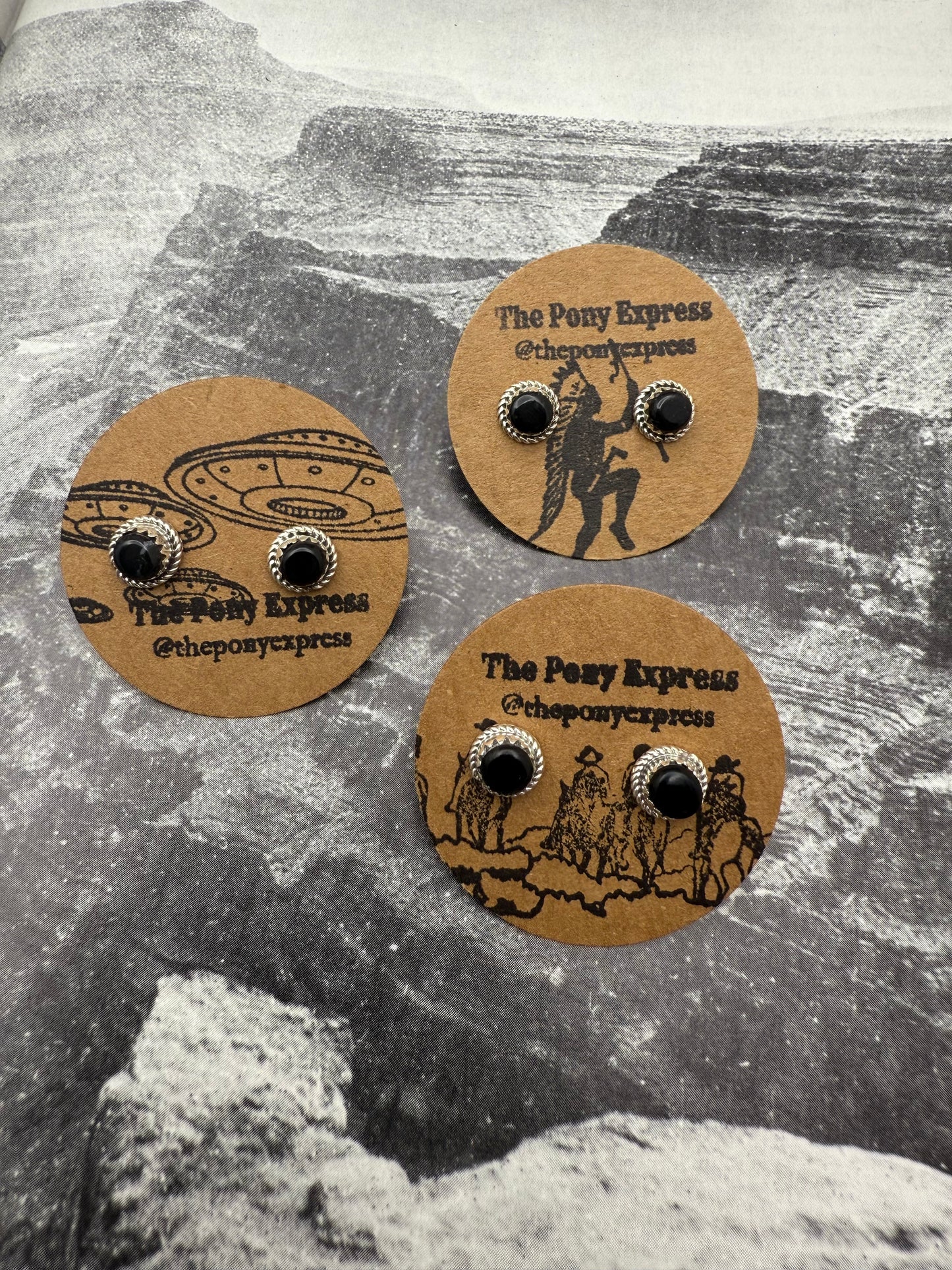 Lil’ Onyx Stud Earrings