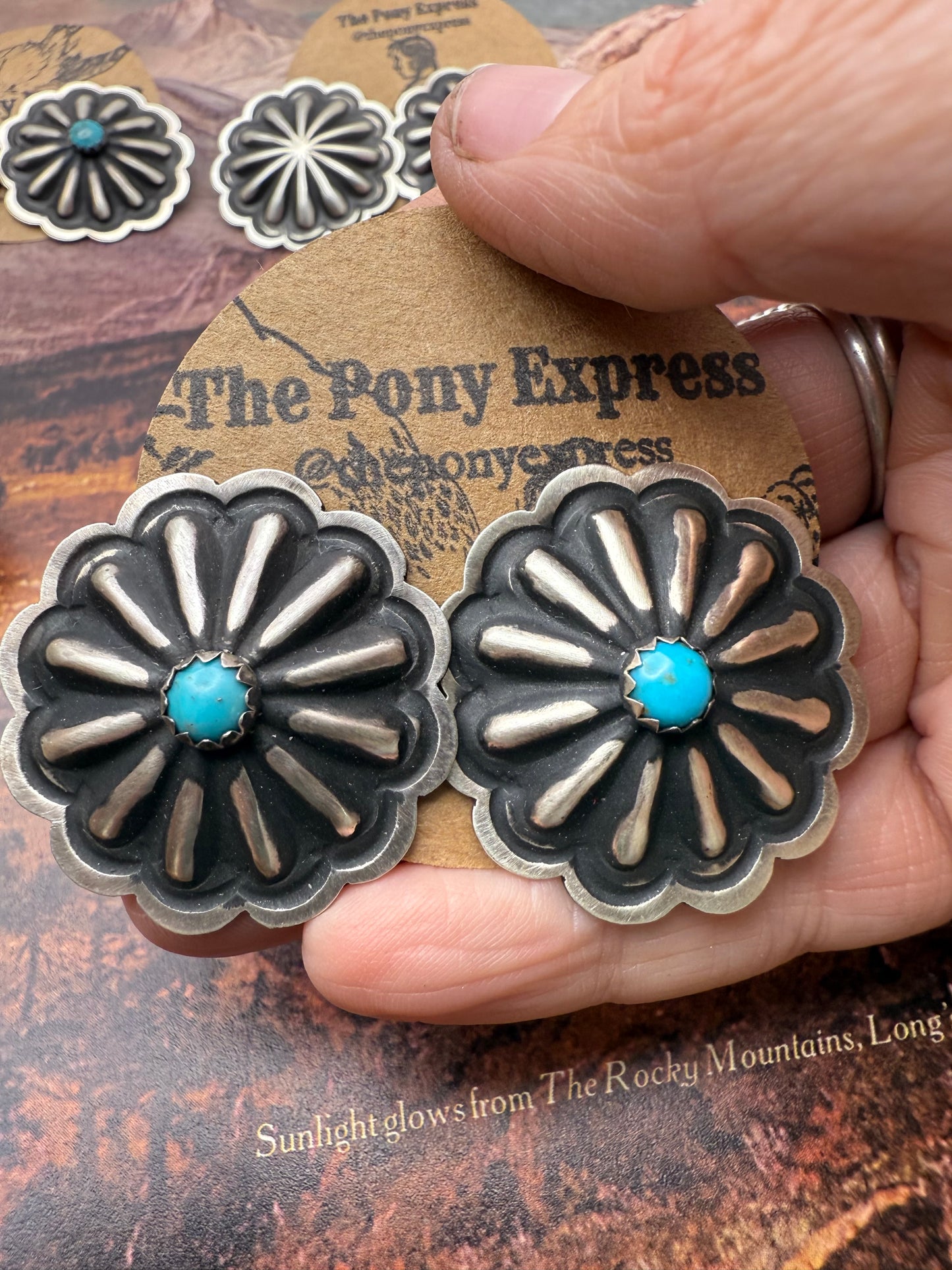 Moody Concho Earrings