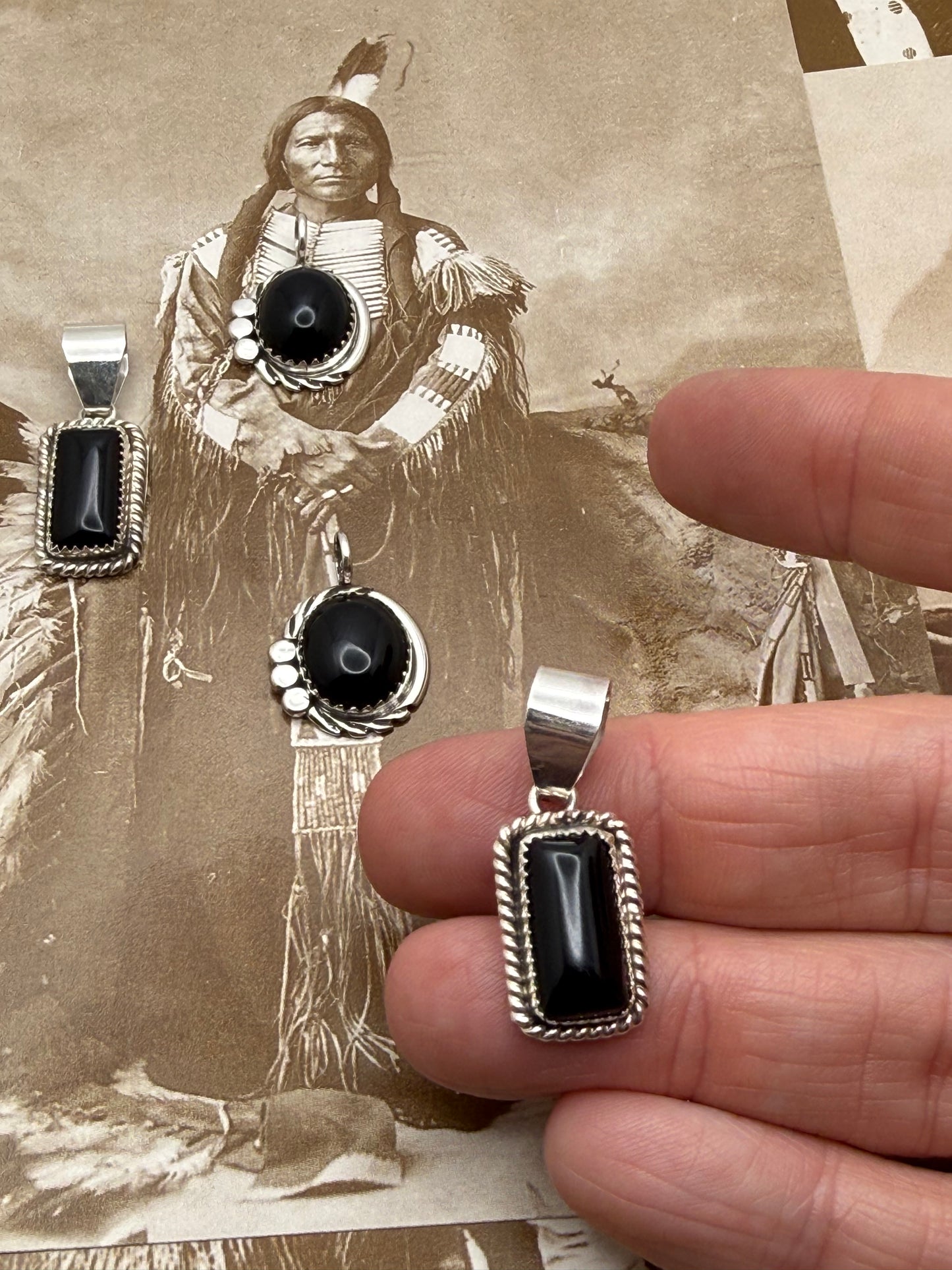 Onyx Pendants