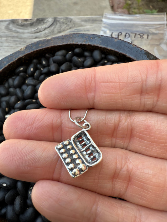 Carton Of Eggs Sterling Silver Charm