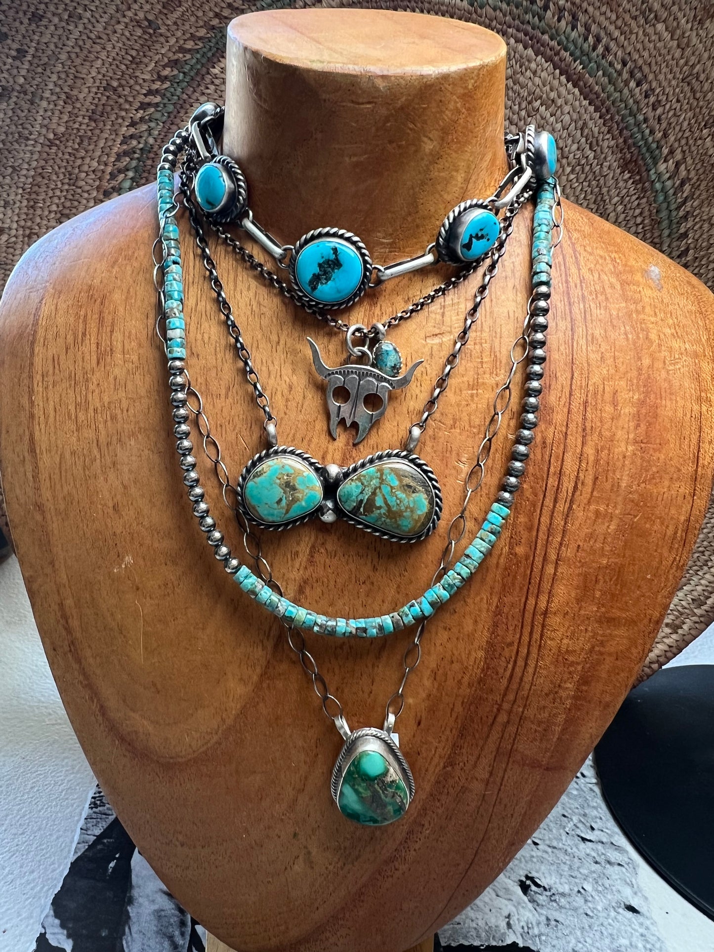 Twin Lakes Turquoise Necklace