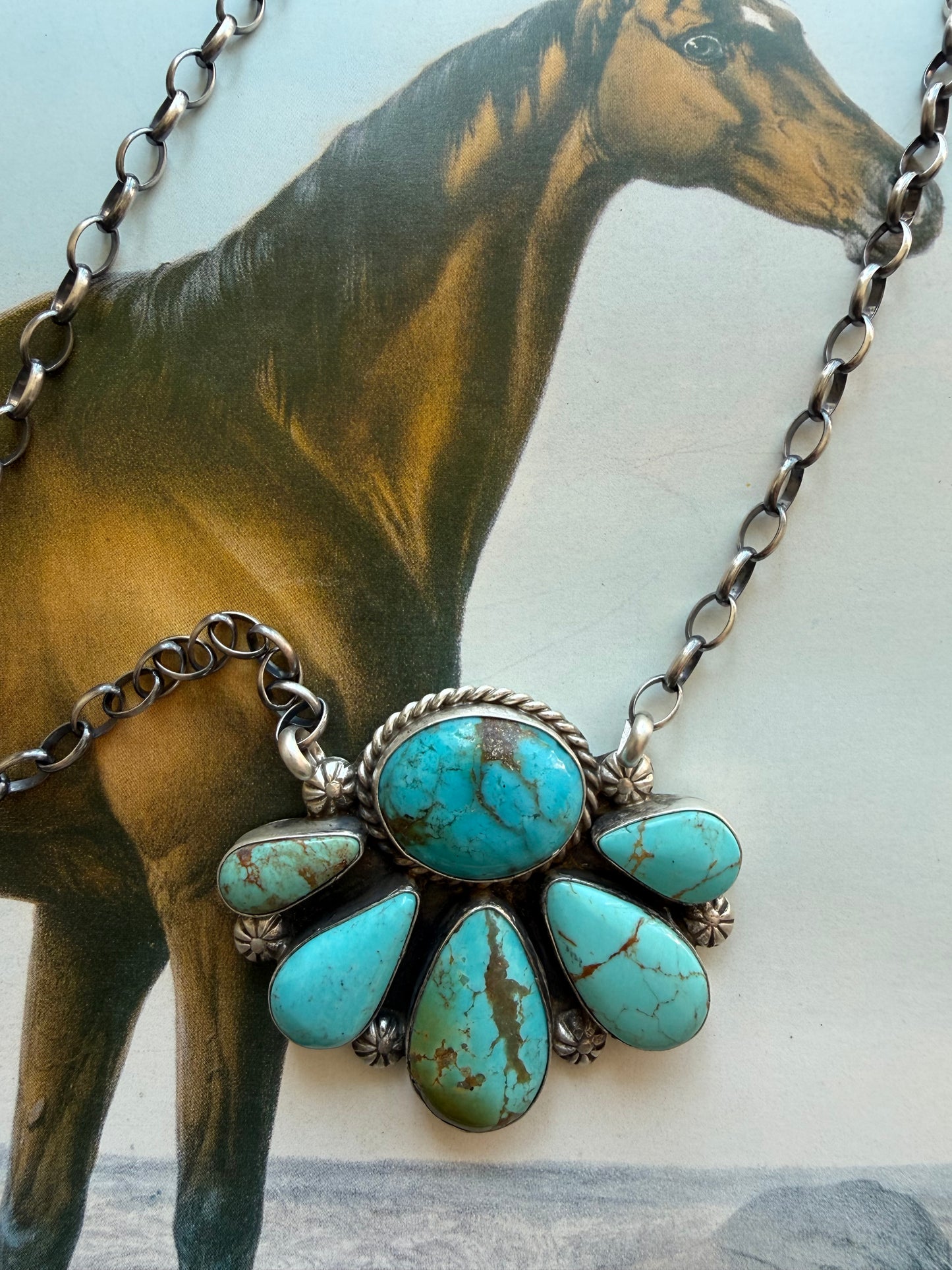 Large Largo Cluster Necklace