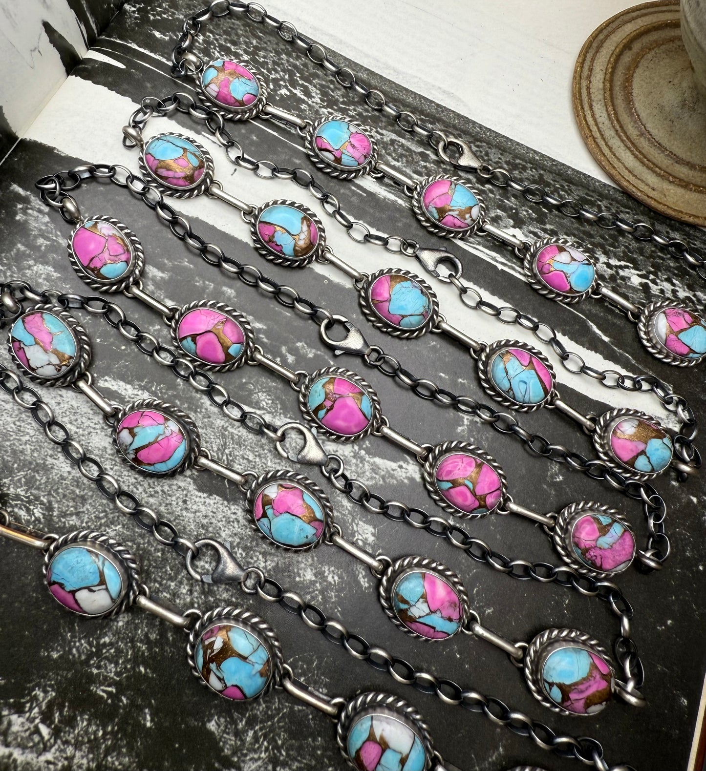 Cotton Candy Choker