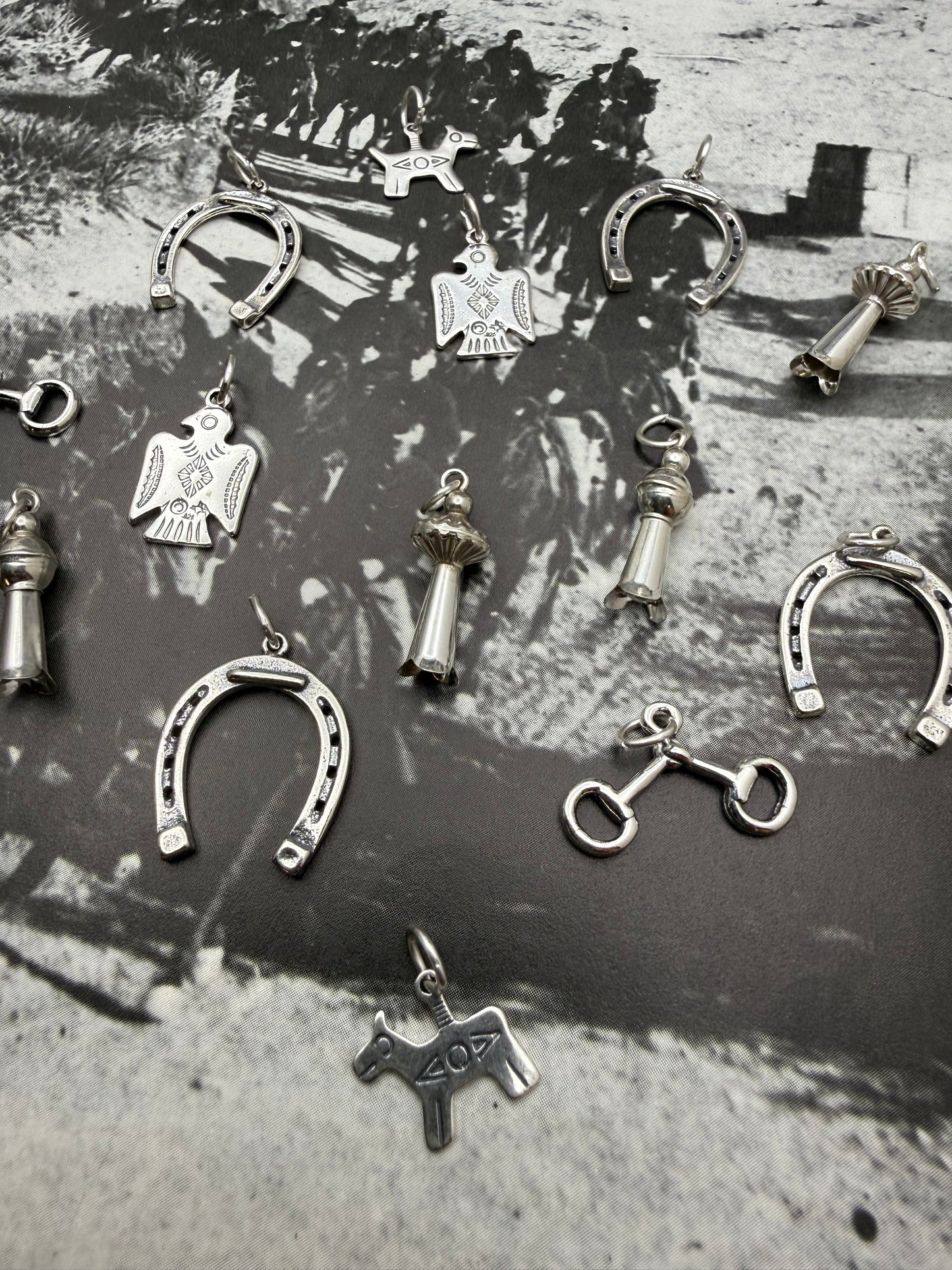 Squash Blossom Flower Benchmade Hogan Bead 8mm