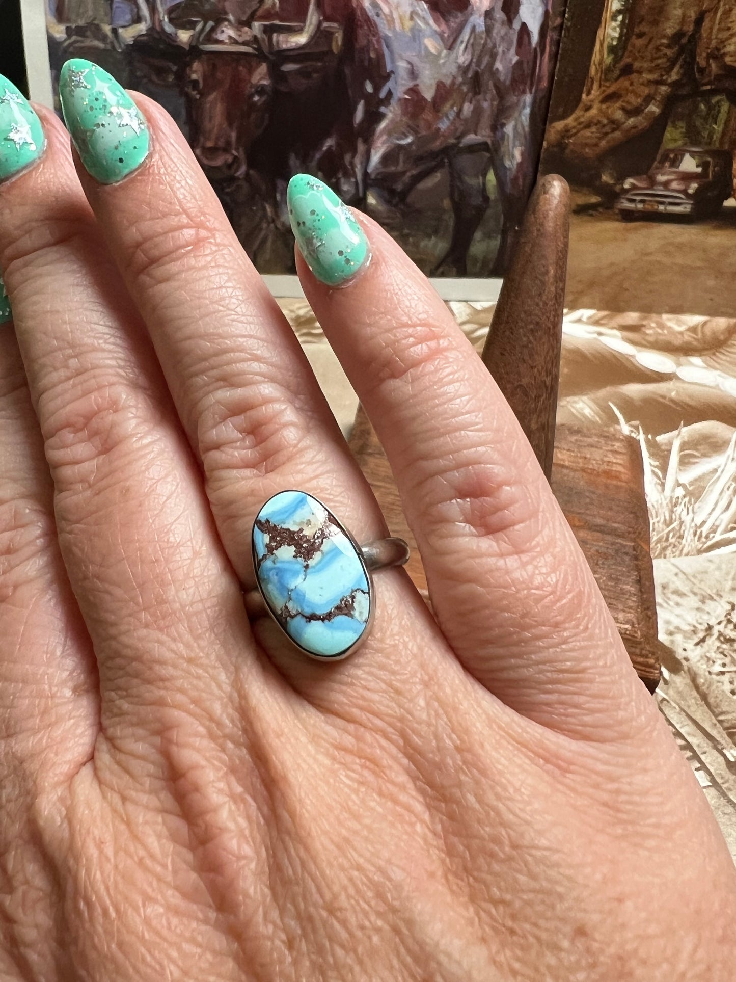 Simple Turquoise Ring