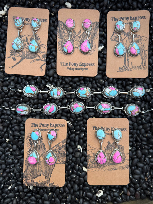 Cotton Candy Earrings